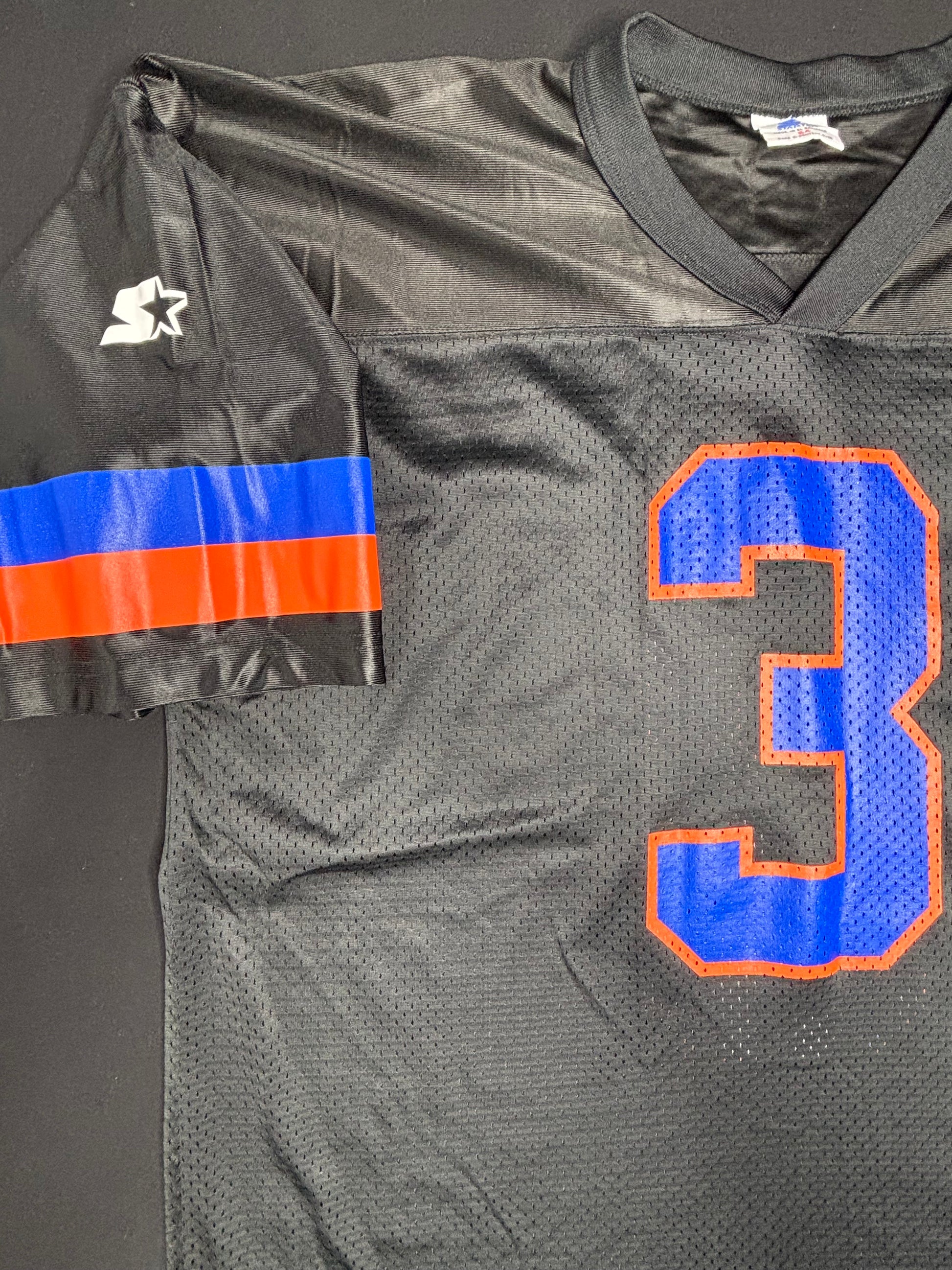 New York Knicks John Starks Starter Football Jersey Size: 54