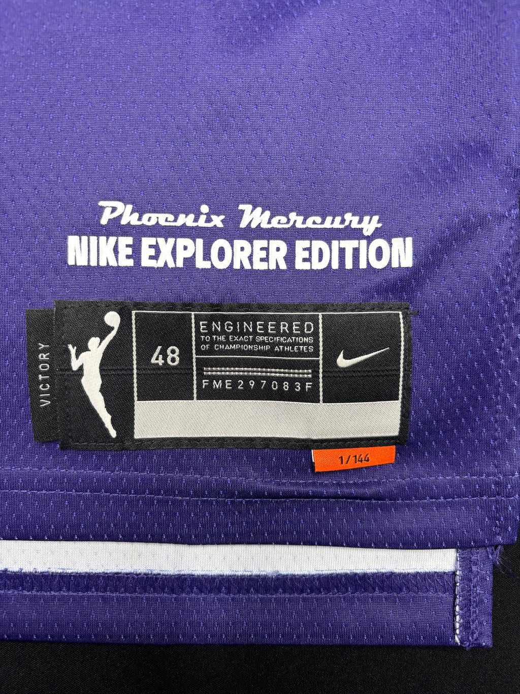 Phoenix Mercury Skyler Diggins-Smith Nike Explorer Edition Basketball Jersey Size: 48