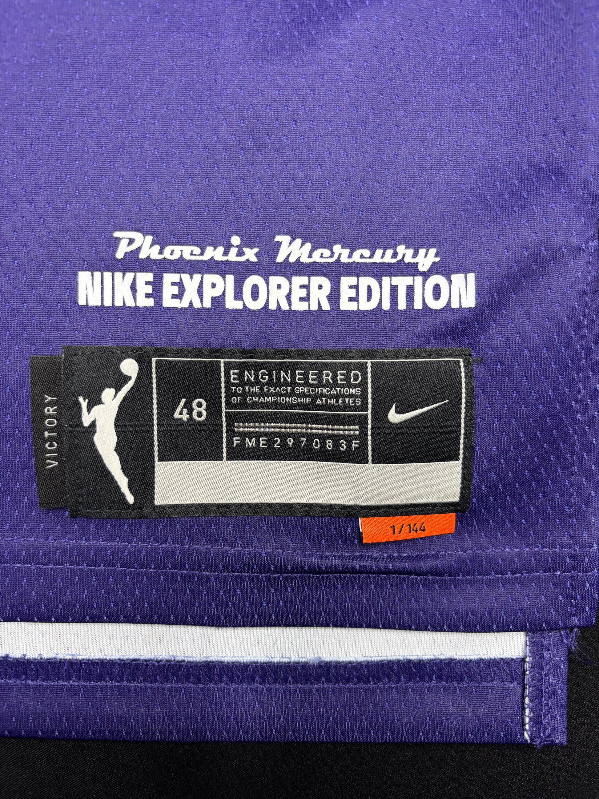 Phoenix Mercury Skyler Diggins-Smith Nike Explorer Edition Basketball Jersey Size: 48