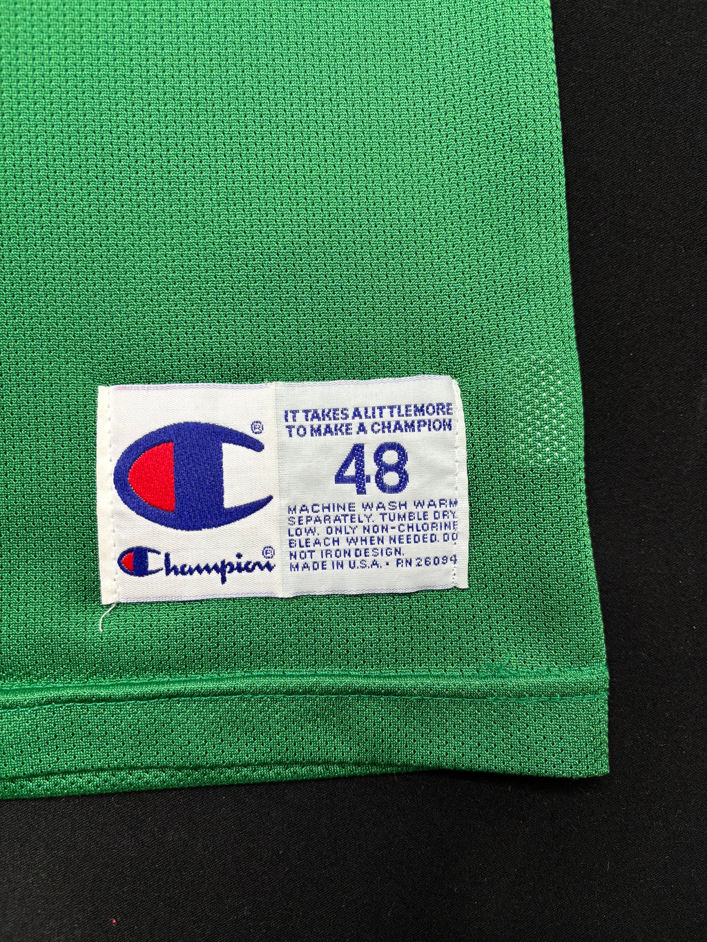 Boston Celtics Larry Bird Champion Basketball Jersey Size: 48
