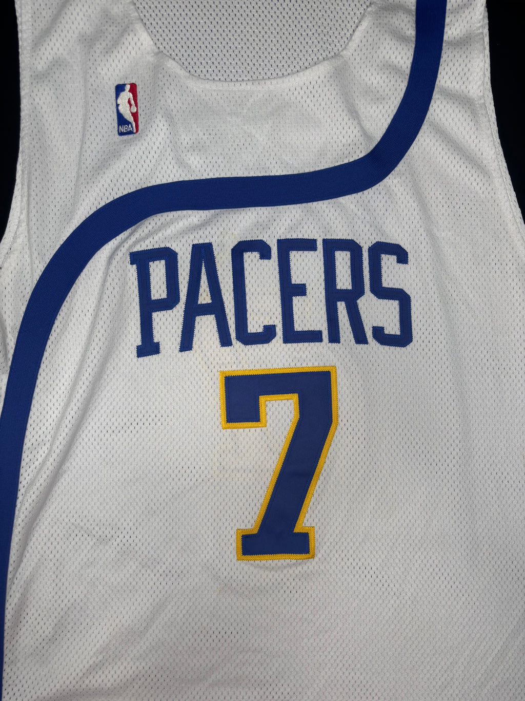 Indiana Pacers Jermaine O'Neal Authentic Reebok Basketball Jersey Size: 60