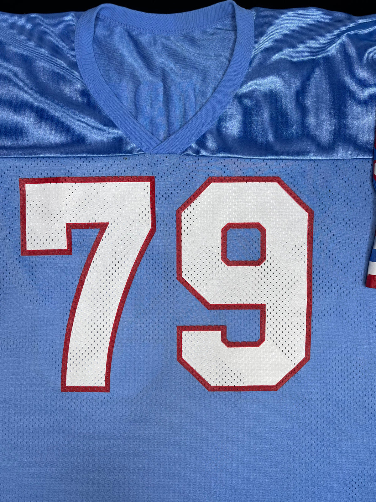 Houston Oilers Ray Childress Champion Football Jersey Size: 48