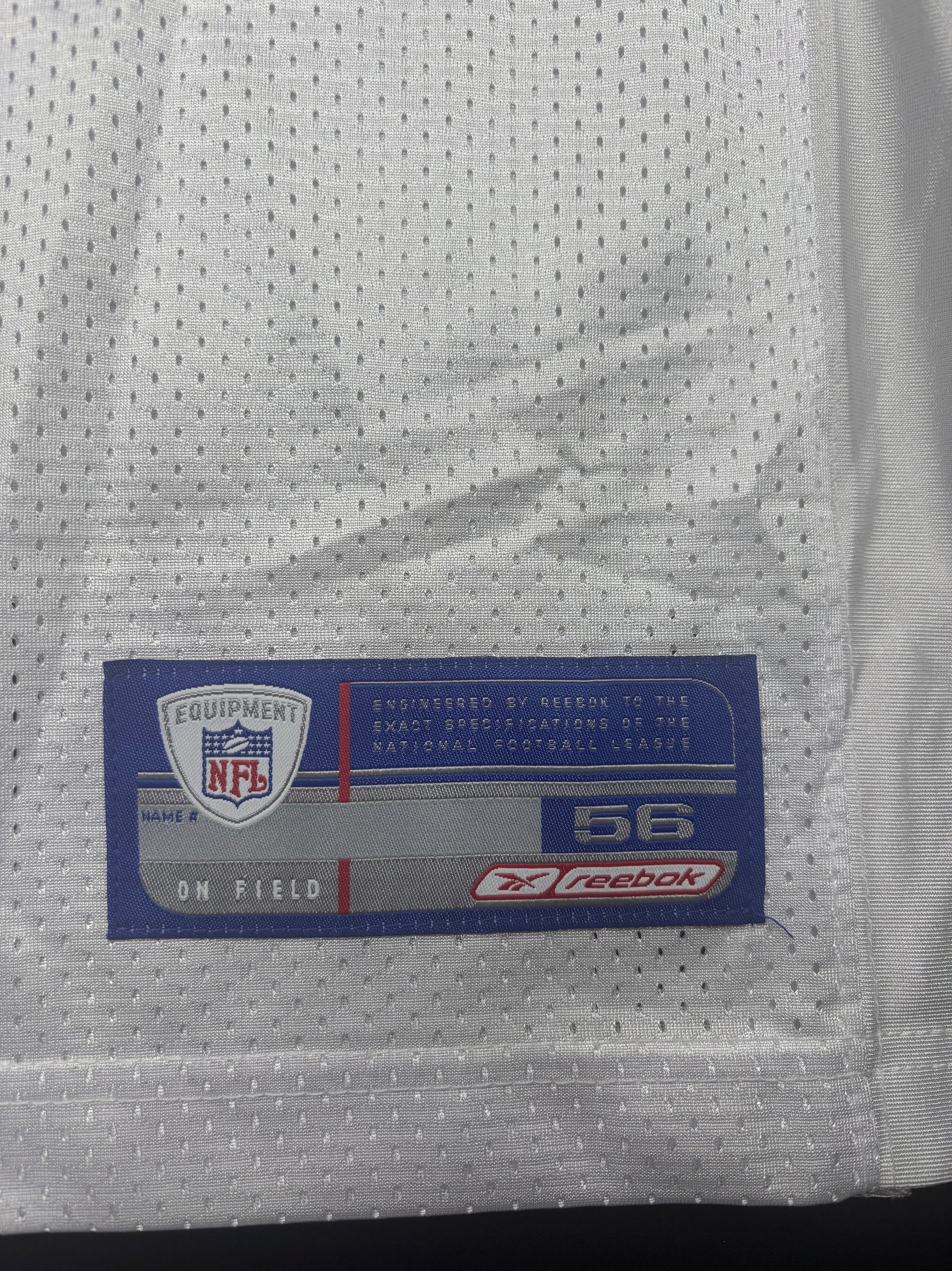 Tampa Bay Buccaneers Keyshawn Johnson Authentic Reebok Football Jersey Size: 56