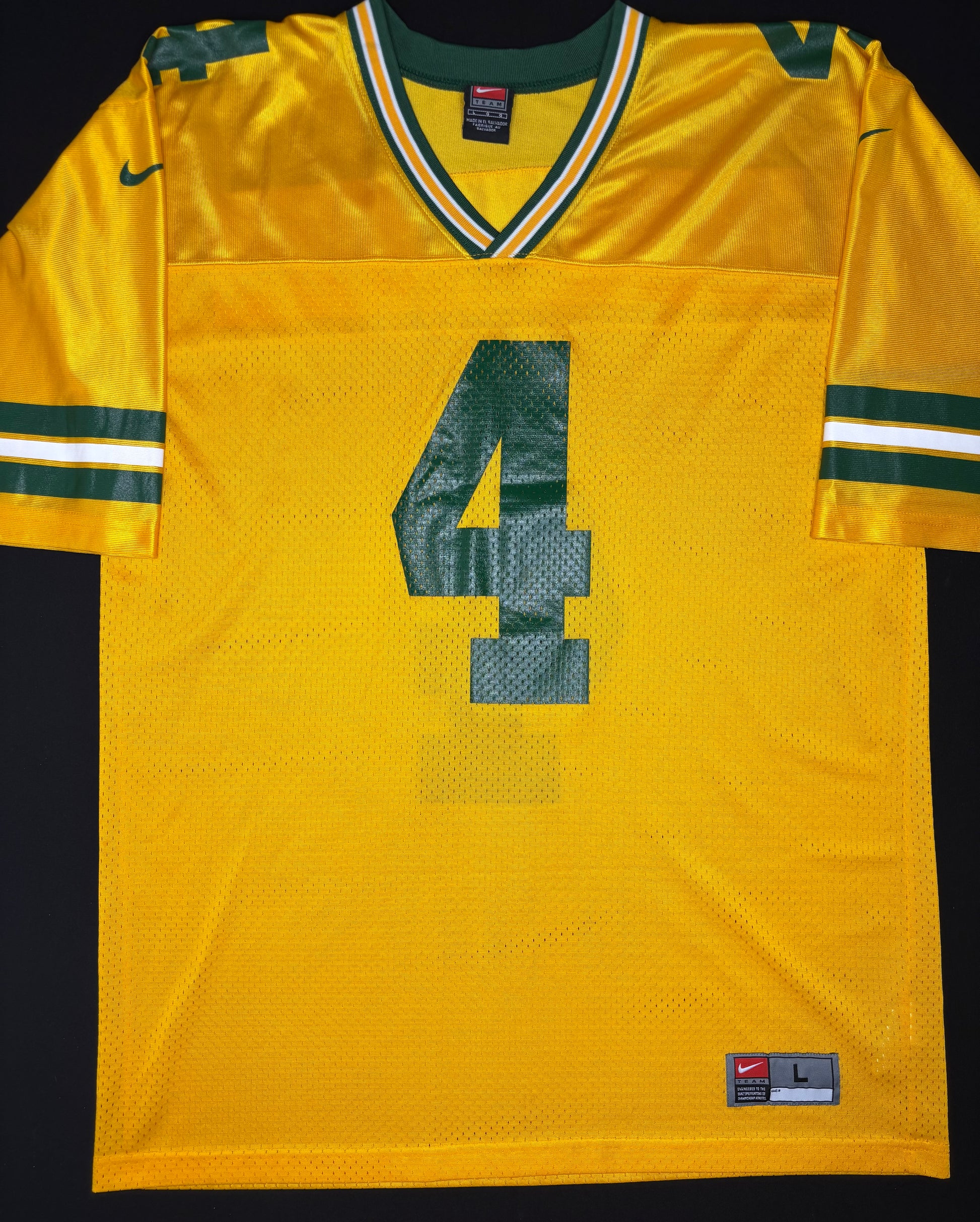 Green Bay Packers Brett Favre Nike Football Jersey Size: Large