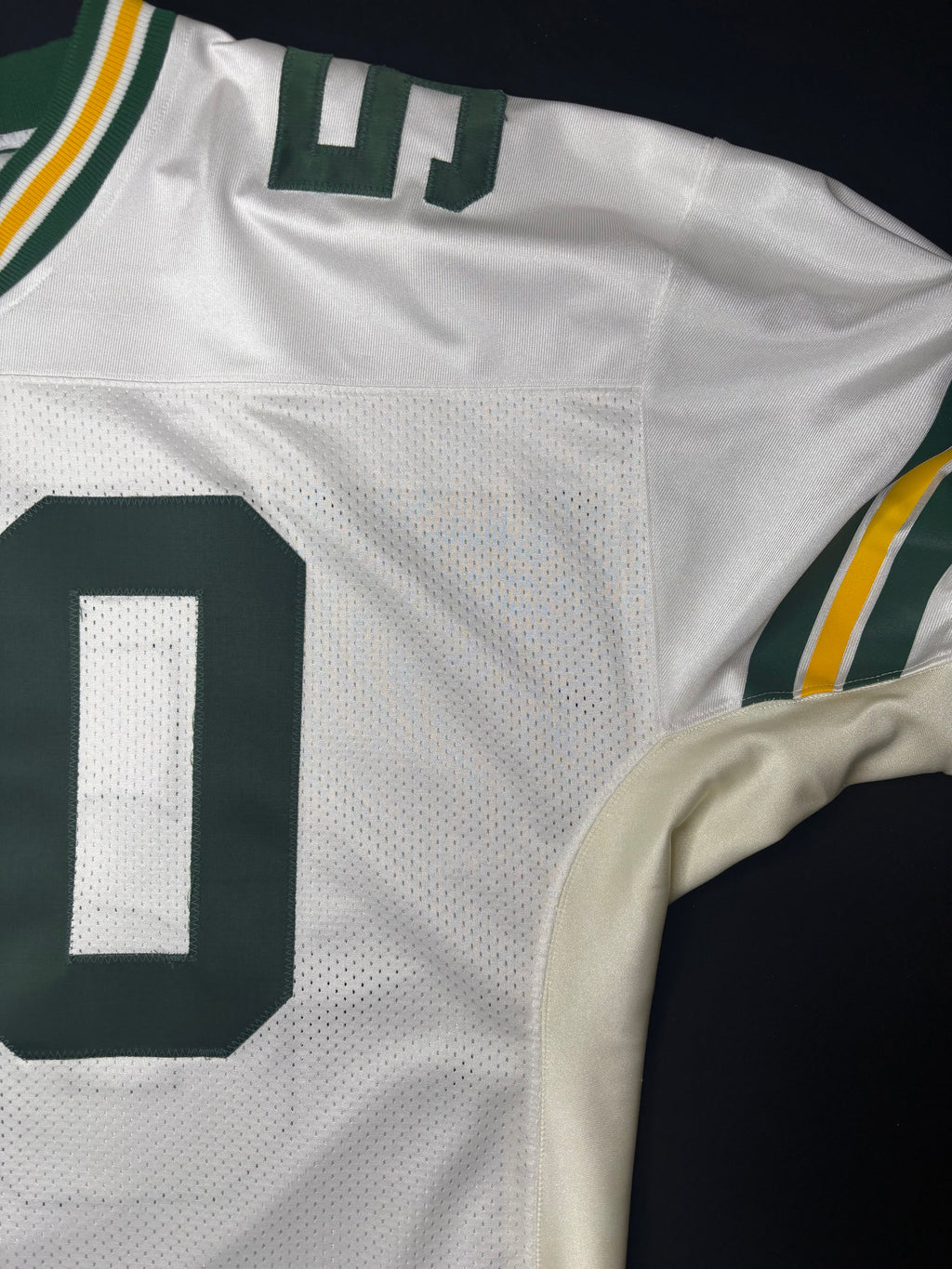 Vintage Green Bay Packers AJ Hawk Authentic Reebok Football Jersey Size: 52