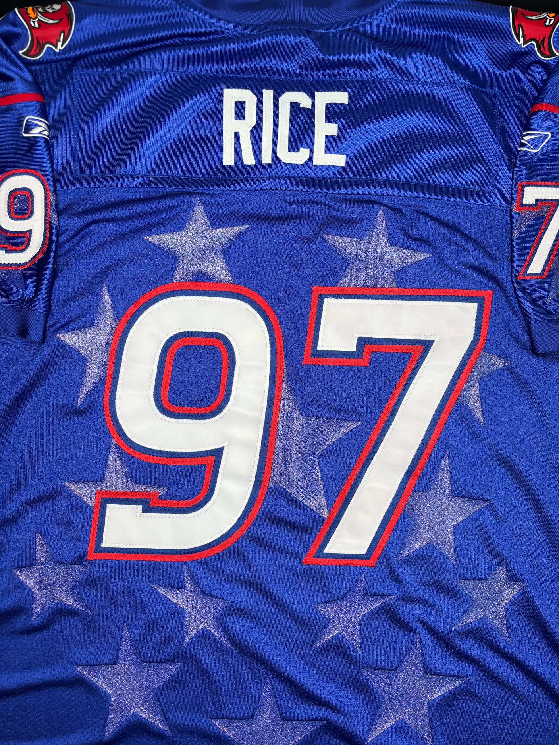Tampa Bay Buccaneers Simeon Rice 2004 Pro Bowl Reebok Authentic Football Jersey Size: 60