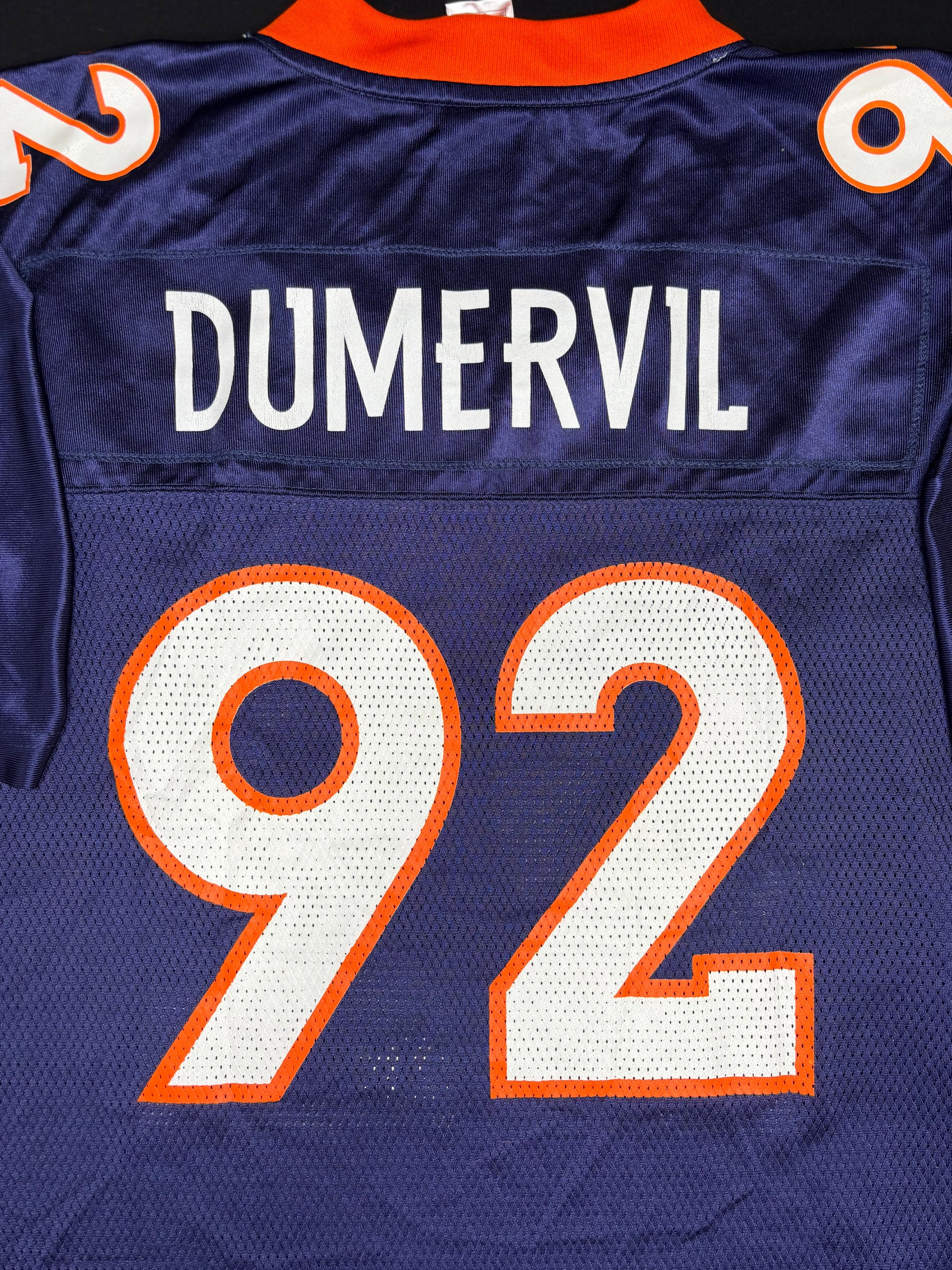 Denver Broncos Elvis Dumervil Reebok Football Jersey Size: Large