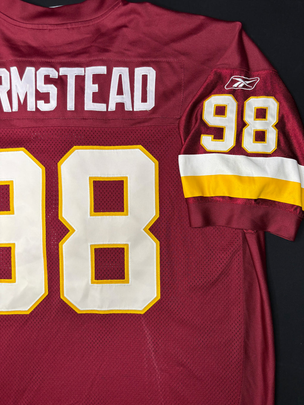 Washington Redskins Jesse Armstead Authentic Reebok Football Jersey Size: 58