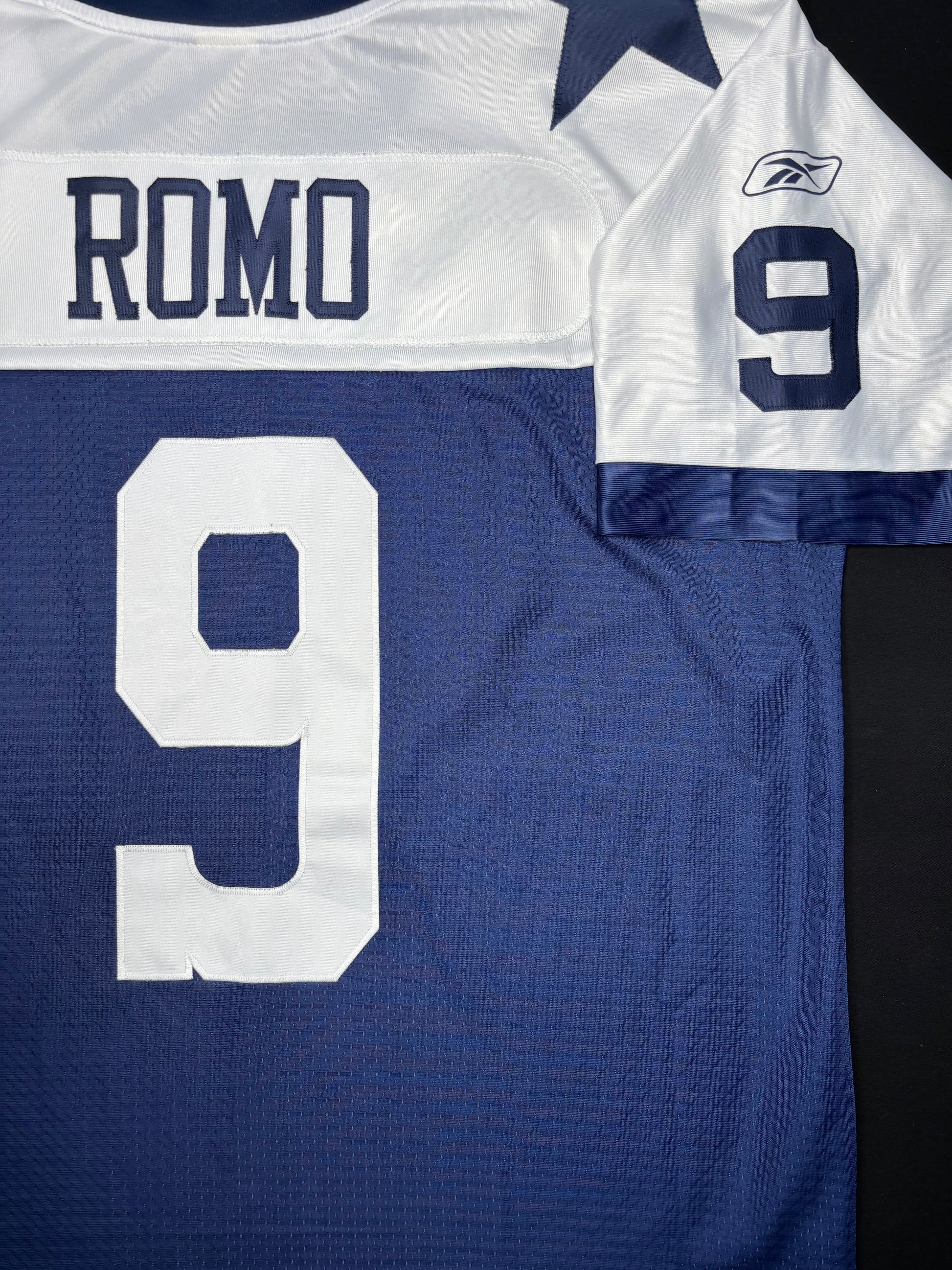Dallas Cowboys Tony Romo Thanksgiving Throwback Reebok Football Jersey Size: XL