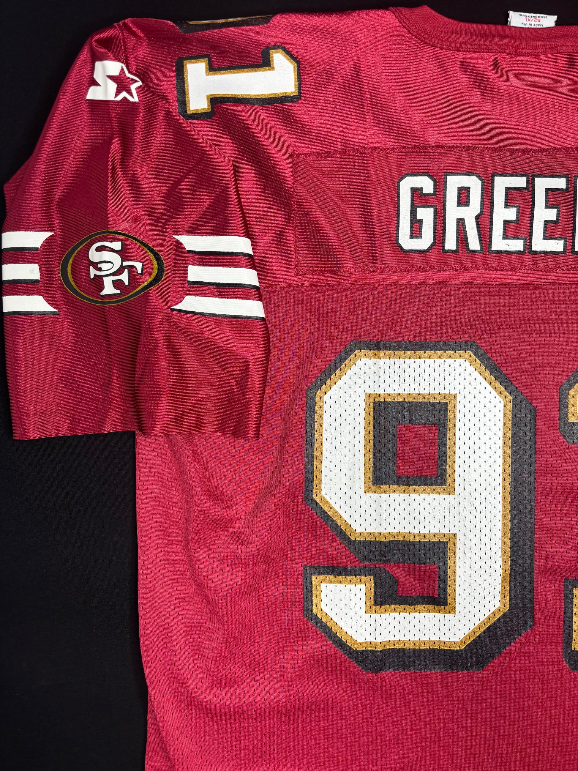 San Francisco 49ers Kevin Greene Starter Football Jersey Size: 52