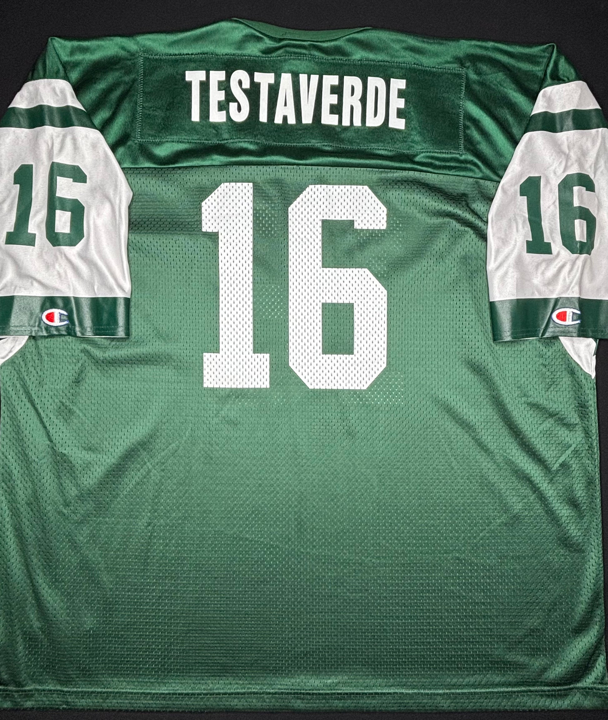 New York Jets Vinny Testaverde Champion Football Jersey Size: 52