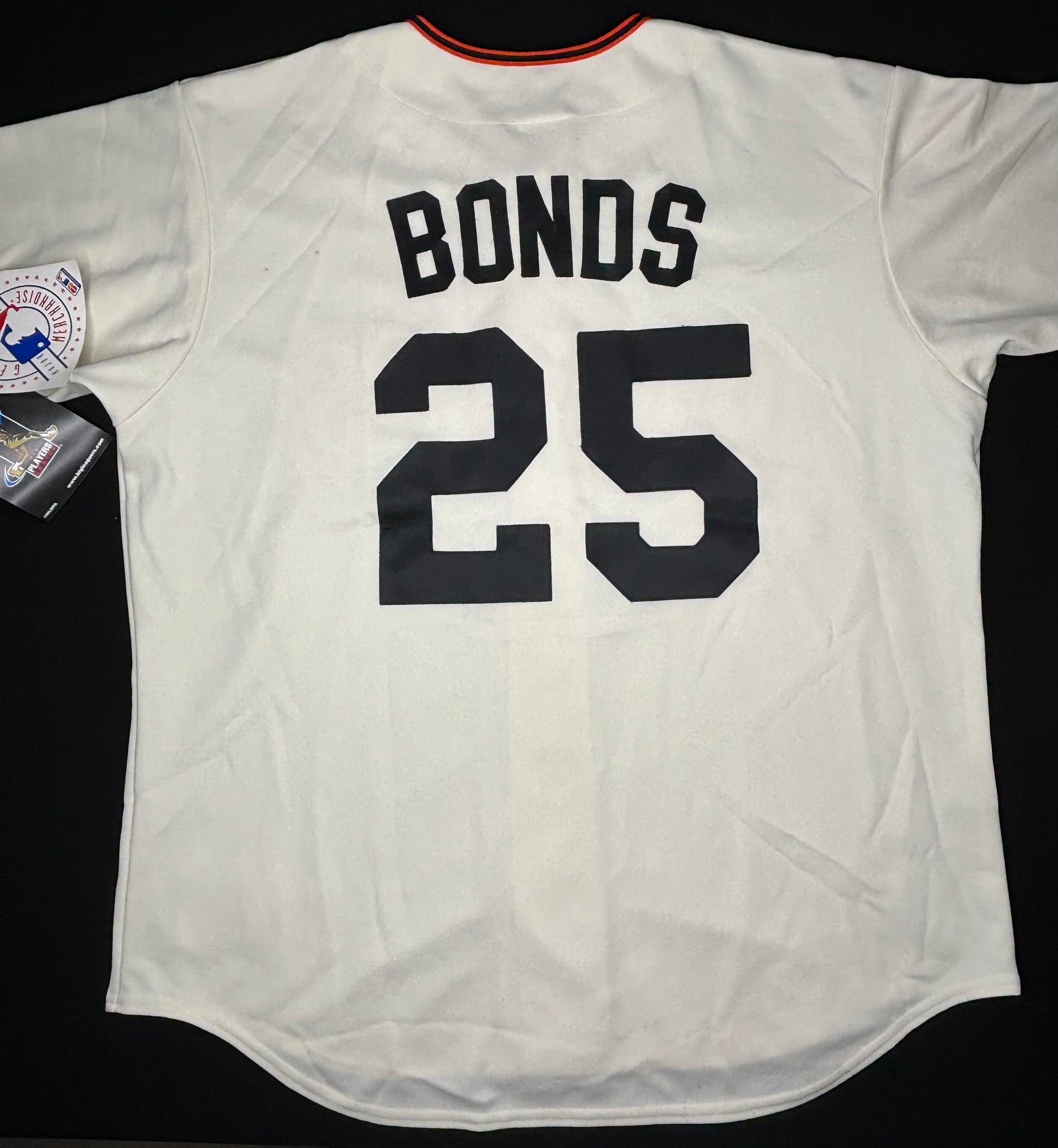 NWT San Francisco Giants Barry Bonds Majestic Baseball Jersey Size: Large