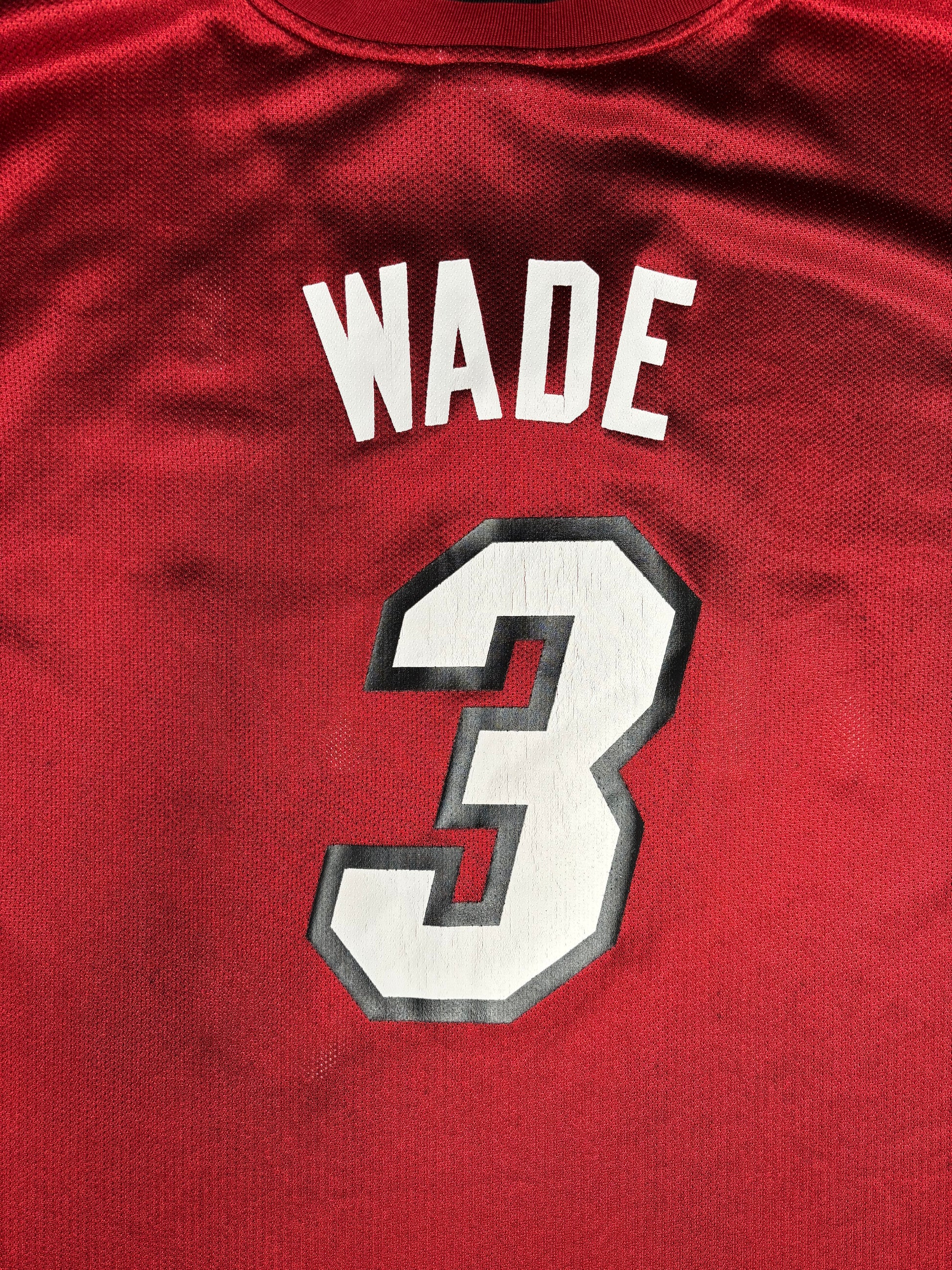 Miami Heat Dwayne Wade Reebok Basketball Jersey Size: XXL
