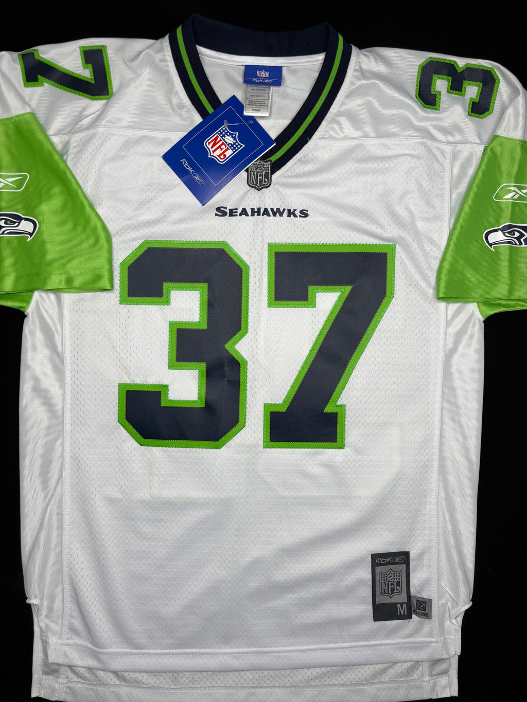NWT Seattle Seahawks Shaun Alexander Reebok Premier Football Jersey Size: Medium