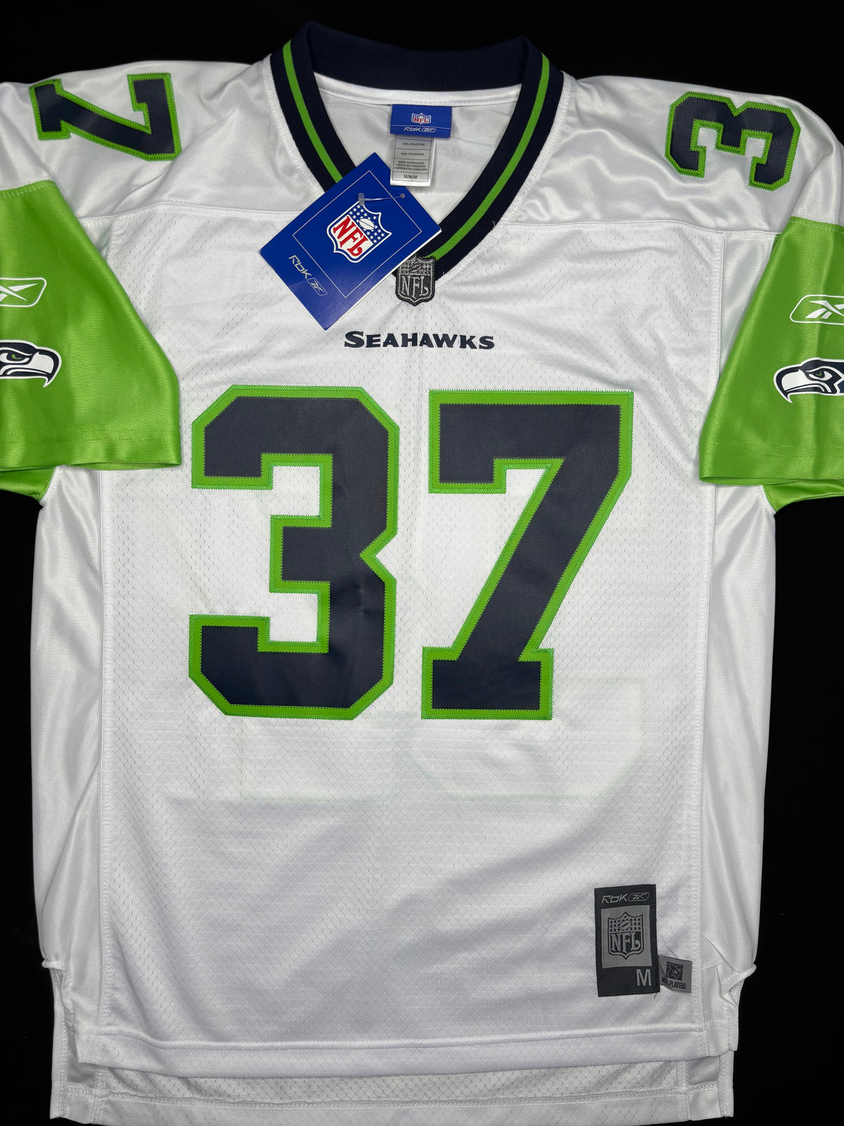 NWT Seattle Seahawks Shaun Alexander Reebok Premier Football Jersey Size: Medium