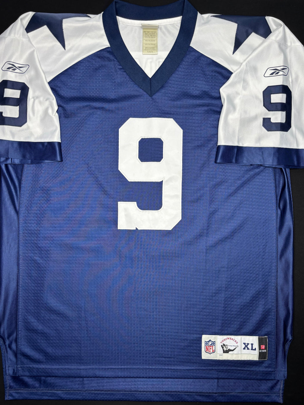 Dallas Cowboys Tony Romo Thanksgiving Throwback Reebok Football Jersey Size: XL