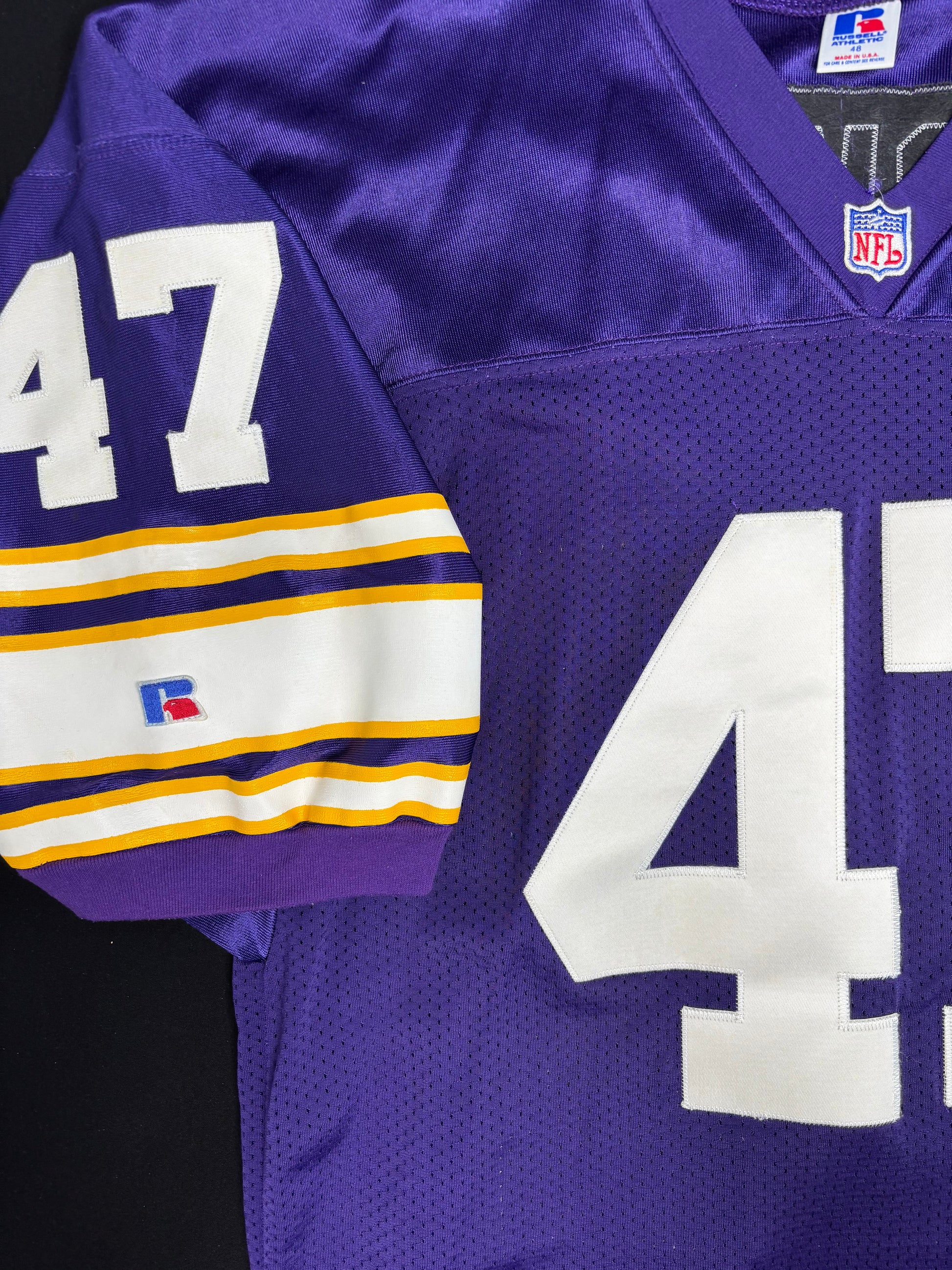 Minnesota Vikings Joey Browner Authentic Proline Football Jersey w/ 25 year Anniversary Patch Size: 48