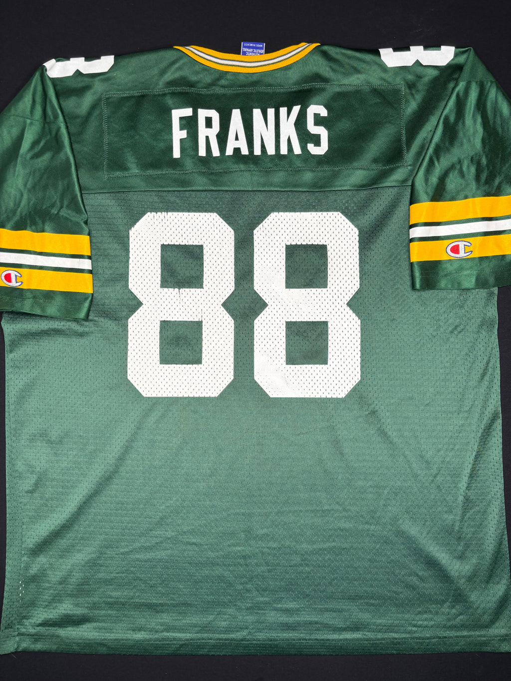 Green Bay Packers Bubba Franks Champion Football Jersey Size: 44