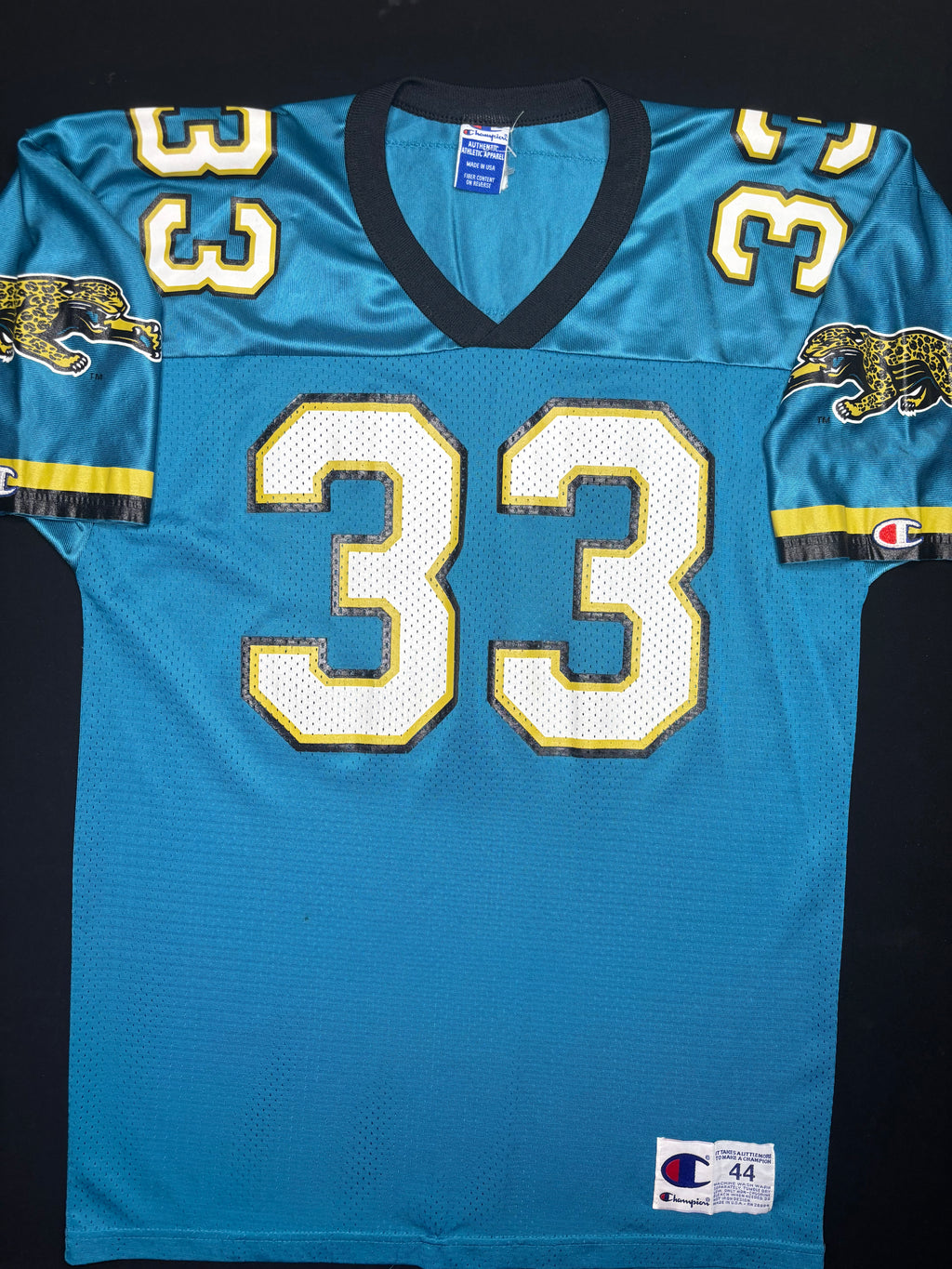 Vintage Jacksonville Jaguars James Stewart Champion Football Jersey Size: 44