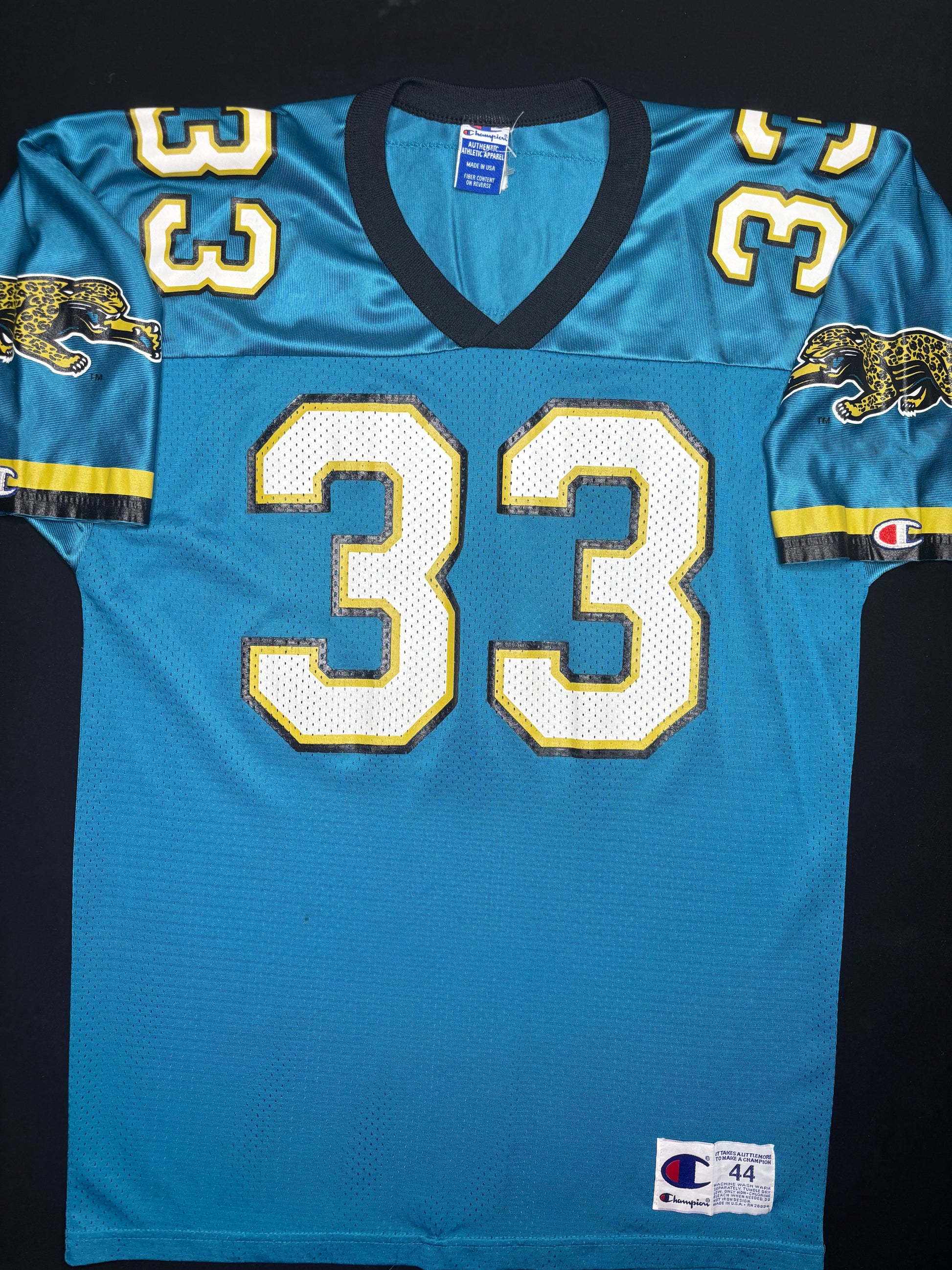 Vintage Jacksonville Jaguars James Stewart Champion Football Jersey Size: 44