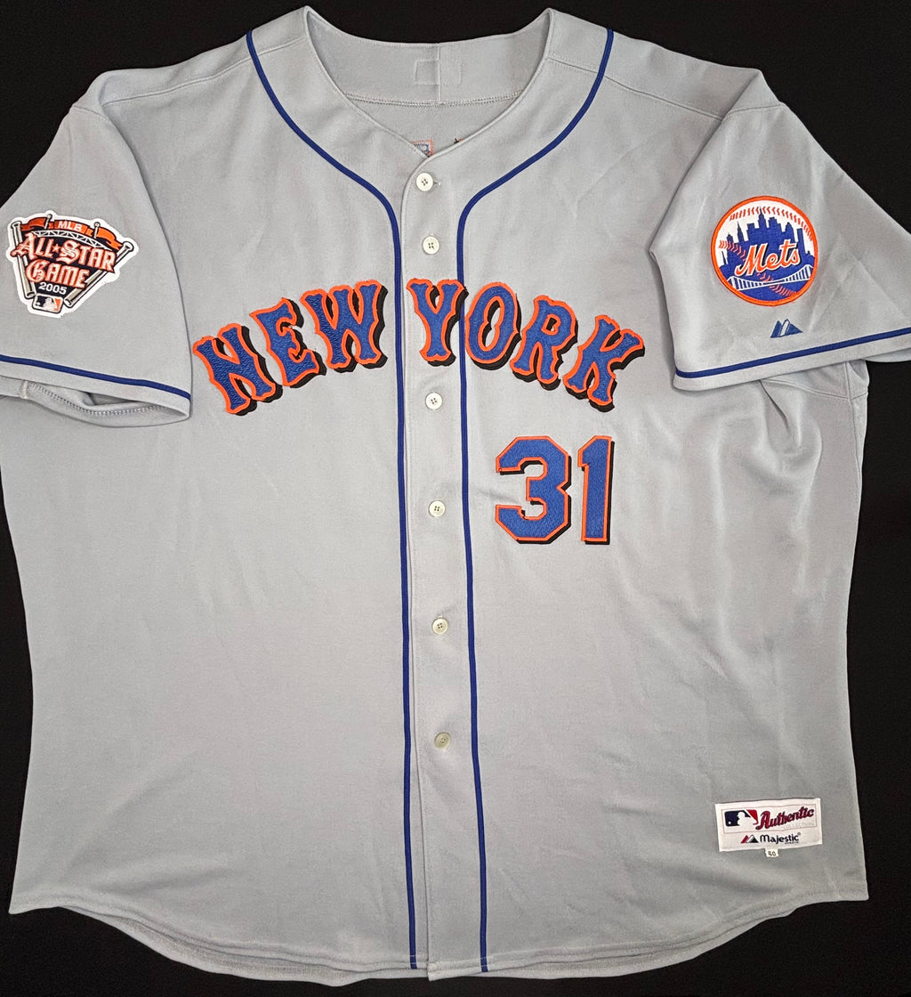 New York Mets Mike Piazza 2005 All Star Authentic Majestic Baseball Jersey Size: 60