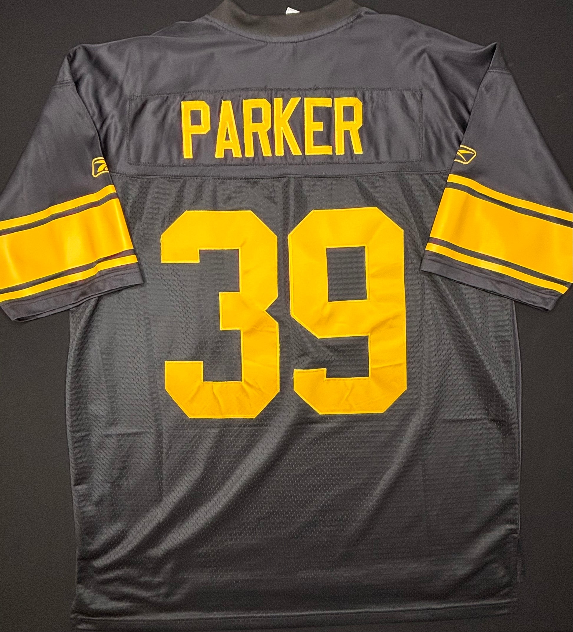 Pittsburgh Steelers Willie Parker 75th Anniversary Reebok Premiere Football Jersey Size: XL