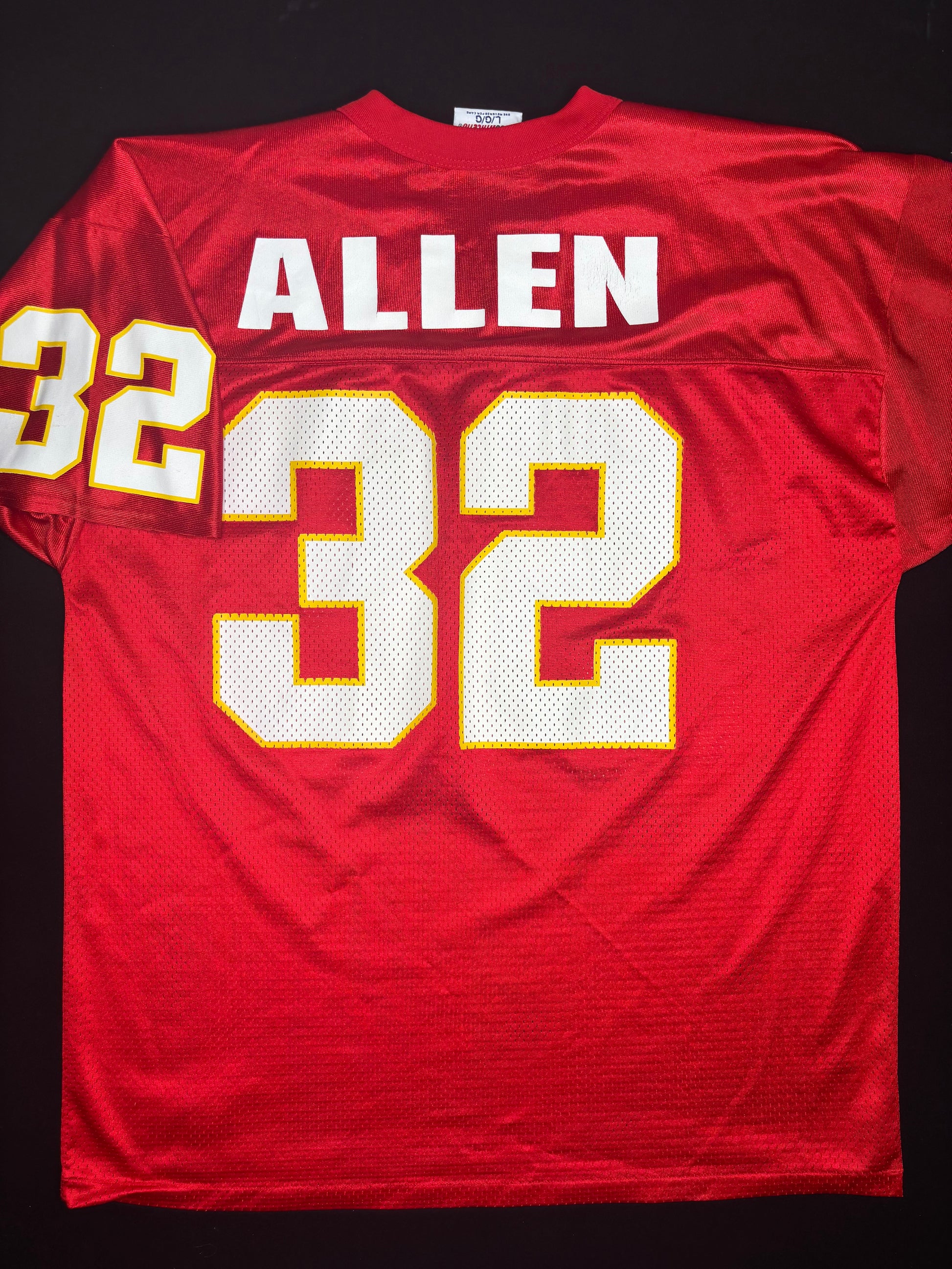 Vintage Kansas City Chiefs Marcus Allen Logo Athletic Football Jersey Size: Large