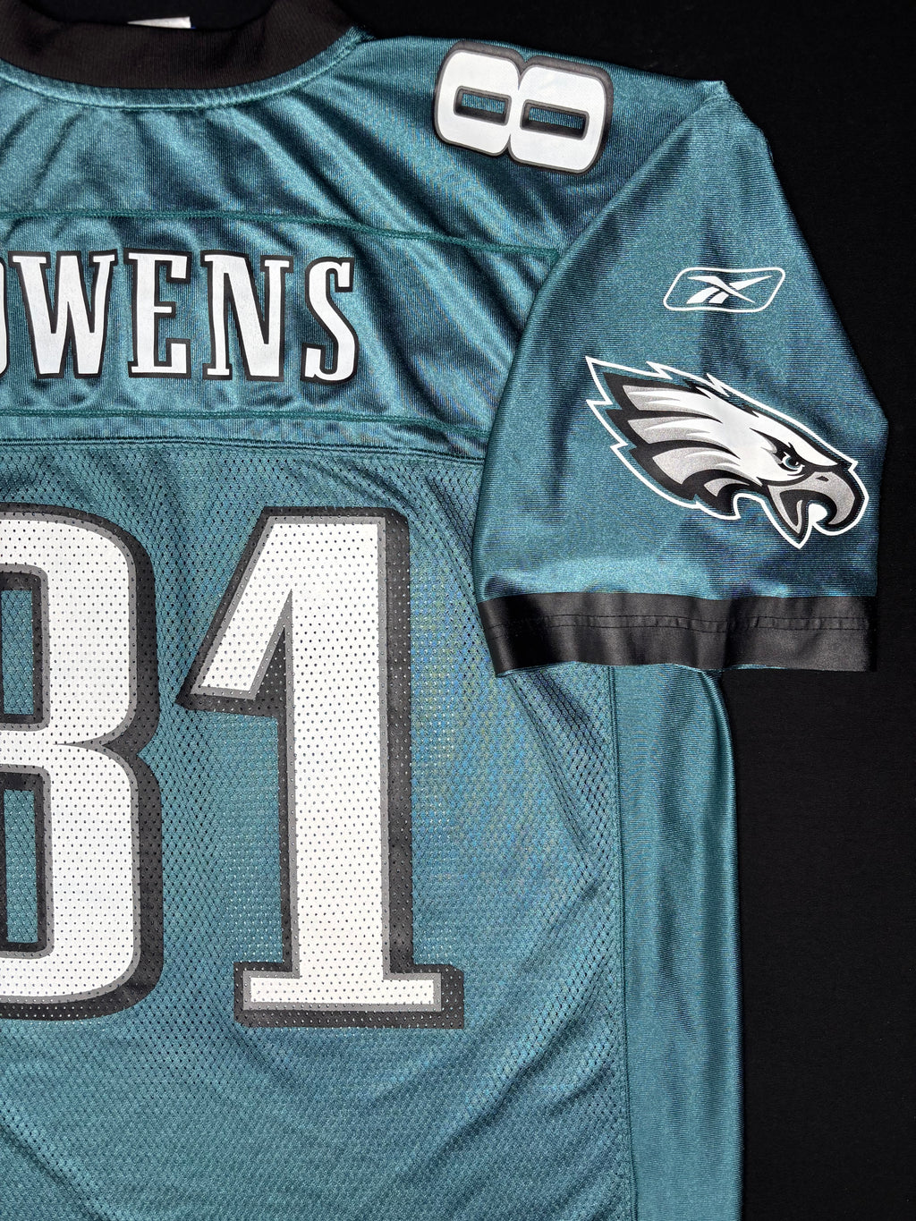 Philadelphia Eagles Terrell Owens Reebok Football Jersey Size: Large