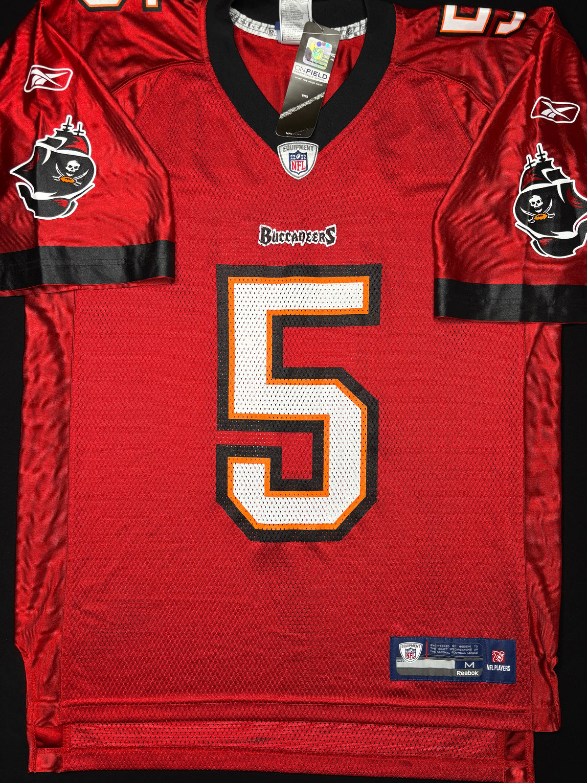 NWT Tampa Bay Buccaneers Josh Freeman Reebok Football Jersey Size: Medium