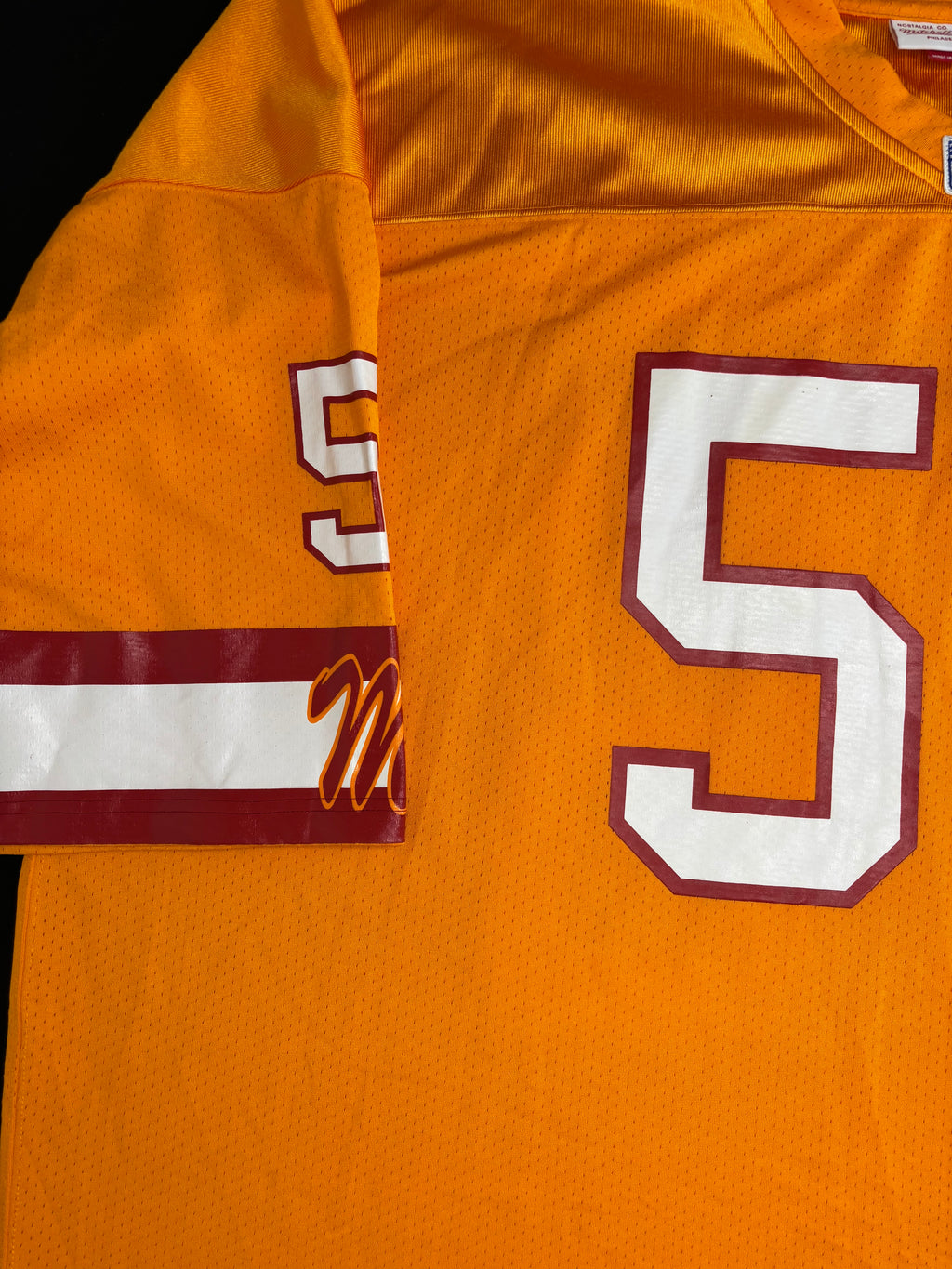 Tampa Bay Buccaneers Hardy Nickerson Authentic Mitchell & Ness Football Jersey Size: 5XL