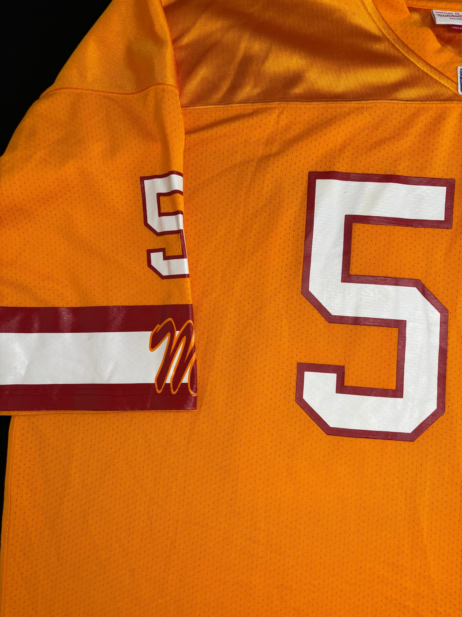 Tampa Bay Buccaneers Hardy Nickerson Authentic Mitchell & Ness Football Jersey Size: 5XL