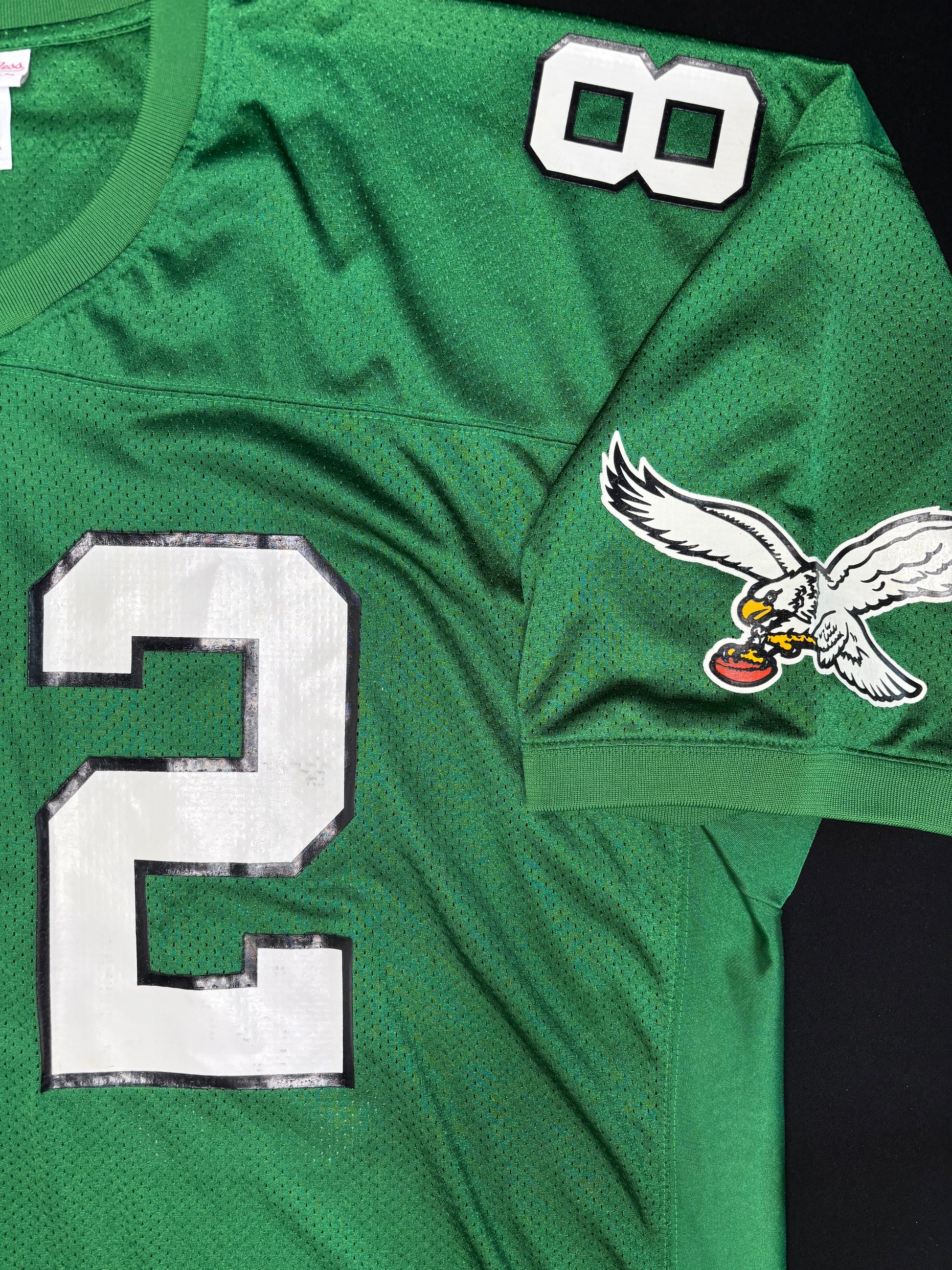 Philadelphia Eagles Mike Quick 85’ Mitchell & Ness Authentic Football Jersey Size: 4XL