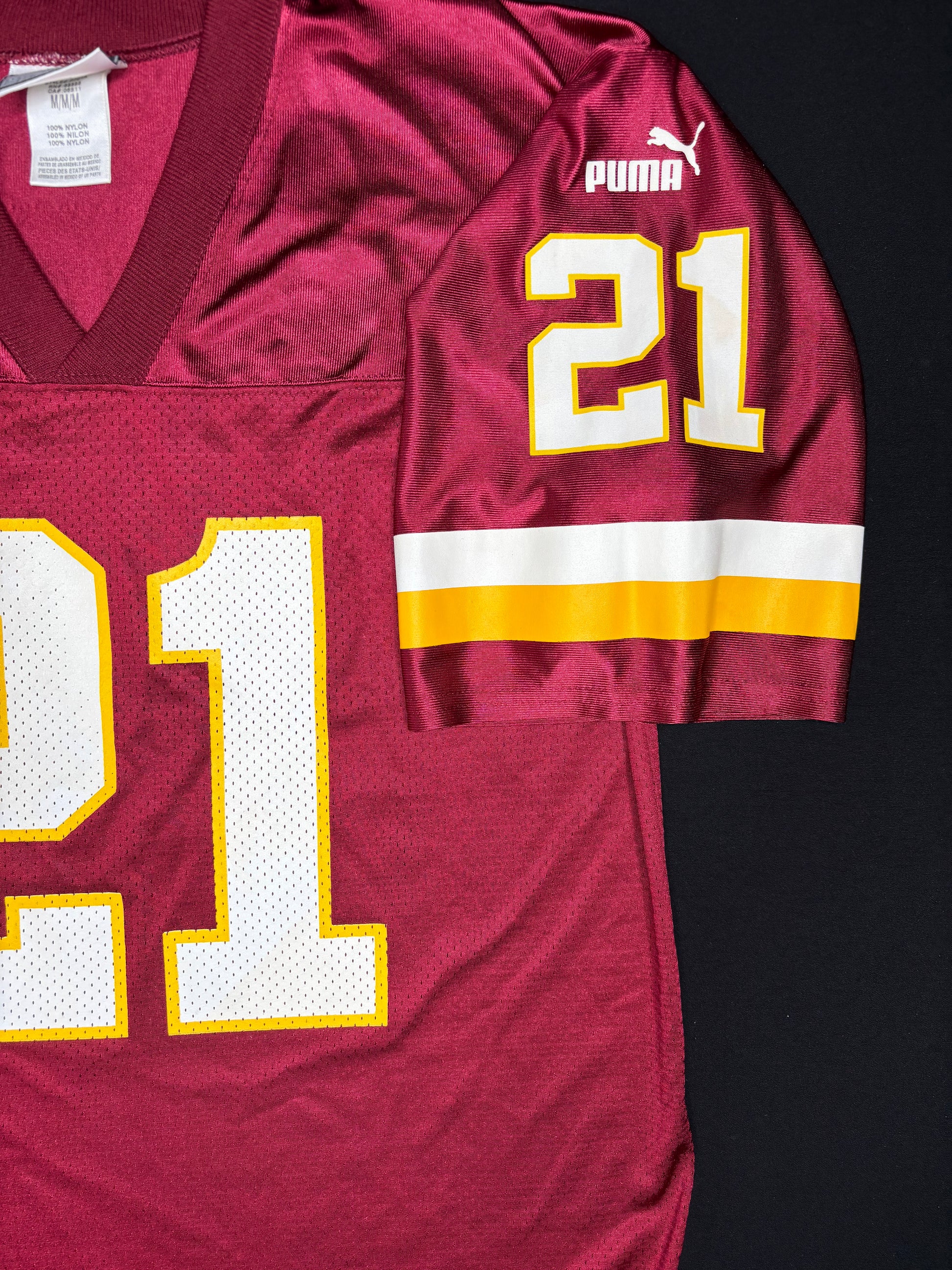 Washington Redskins Deion Sanders Puma Football Jersey Size: Medium