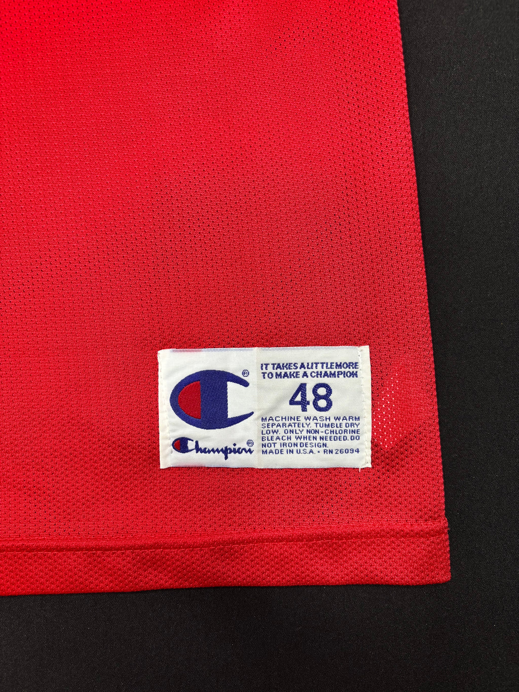 Miami Heat Alonzo Mourning Champion Basketball Jersey Size: 48