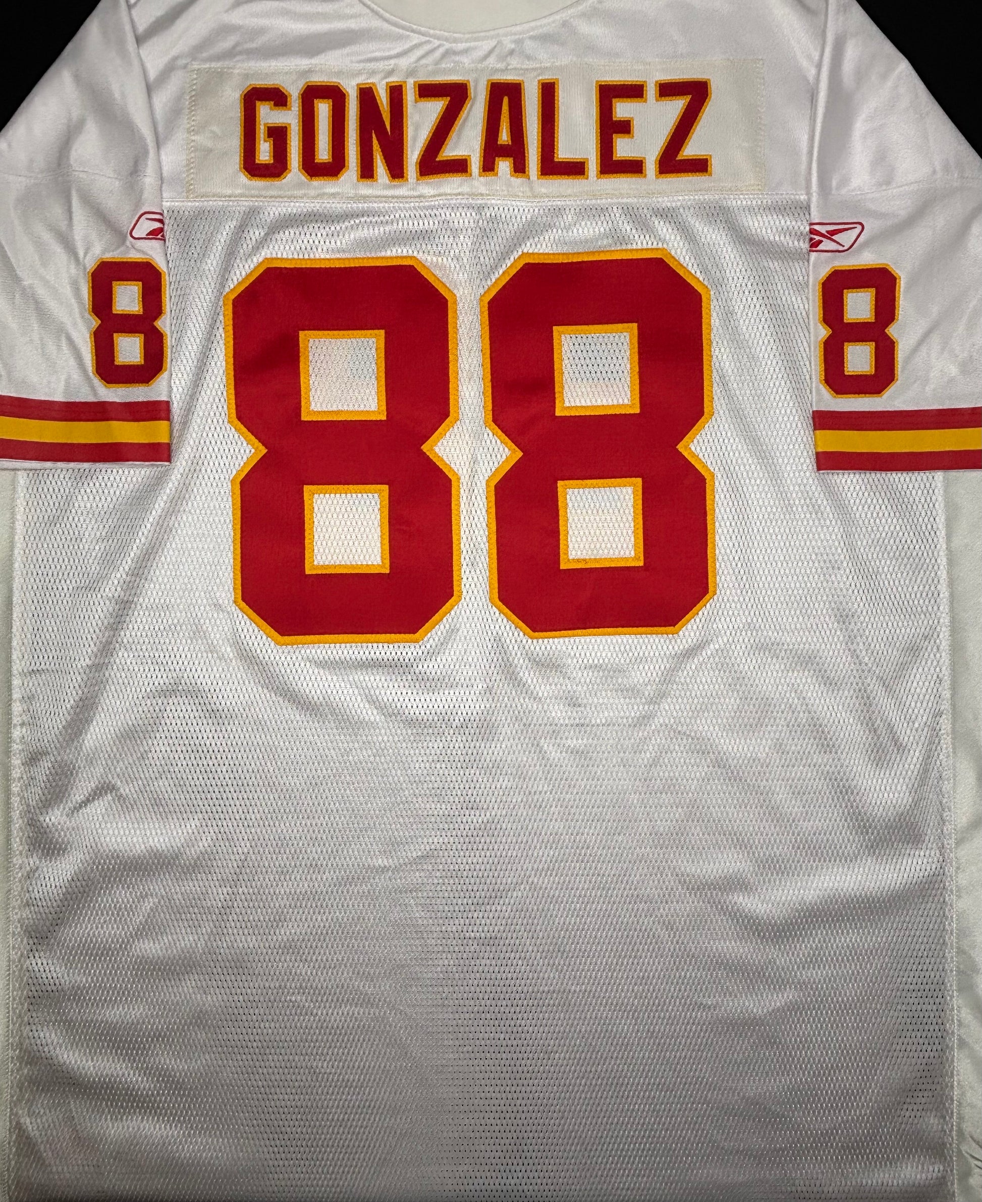 Kansas City Chiefs Tony Gonzalez Reebok Authentic Football Jersey Size: 60