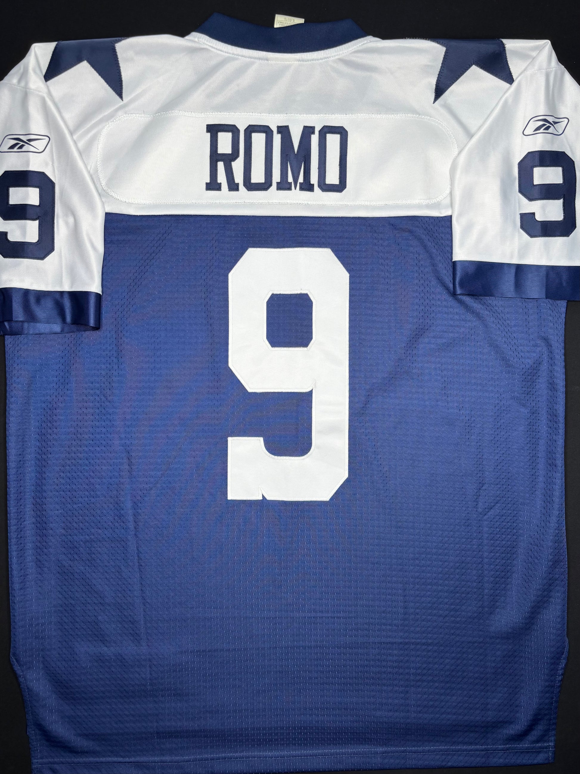 Dallas Cowboys Tony Romo Thanksgiving Throwback Reebok Football Jersey Size: XL