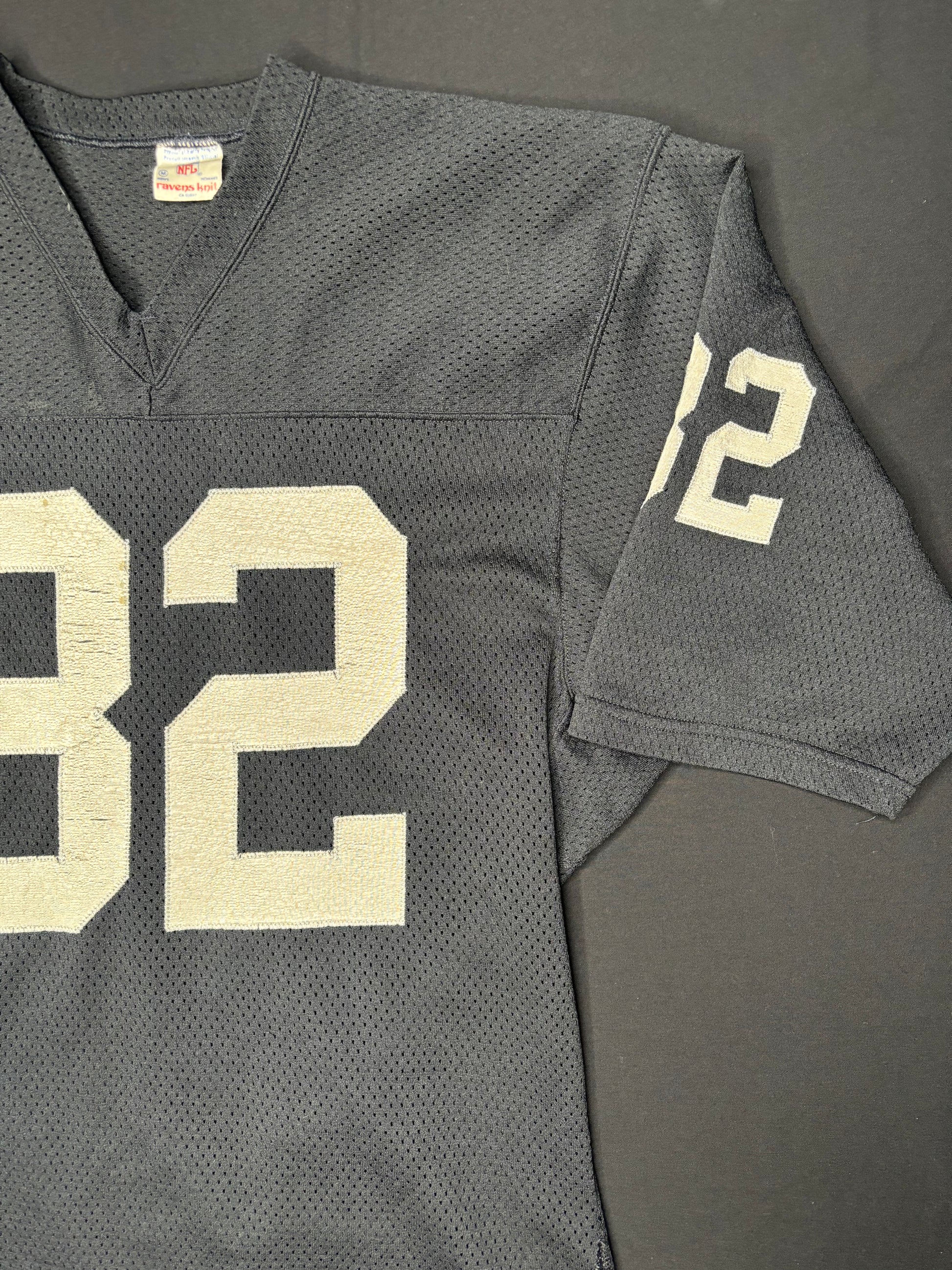 Vintage Los Angeles Raiders Marcus Allen Sand Knit Football Jersey Size: Large