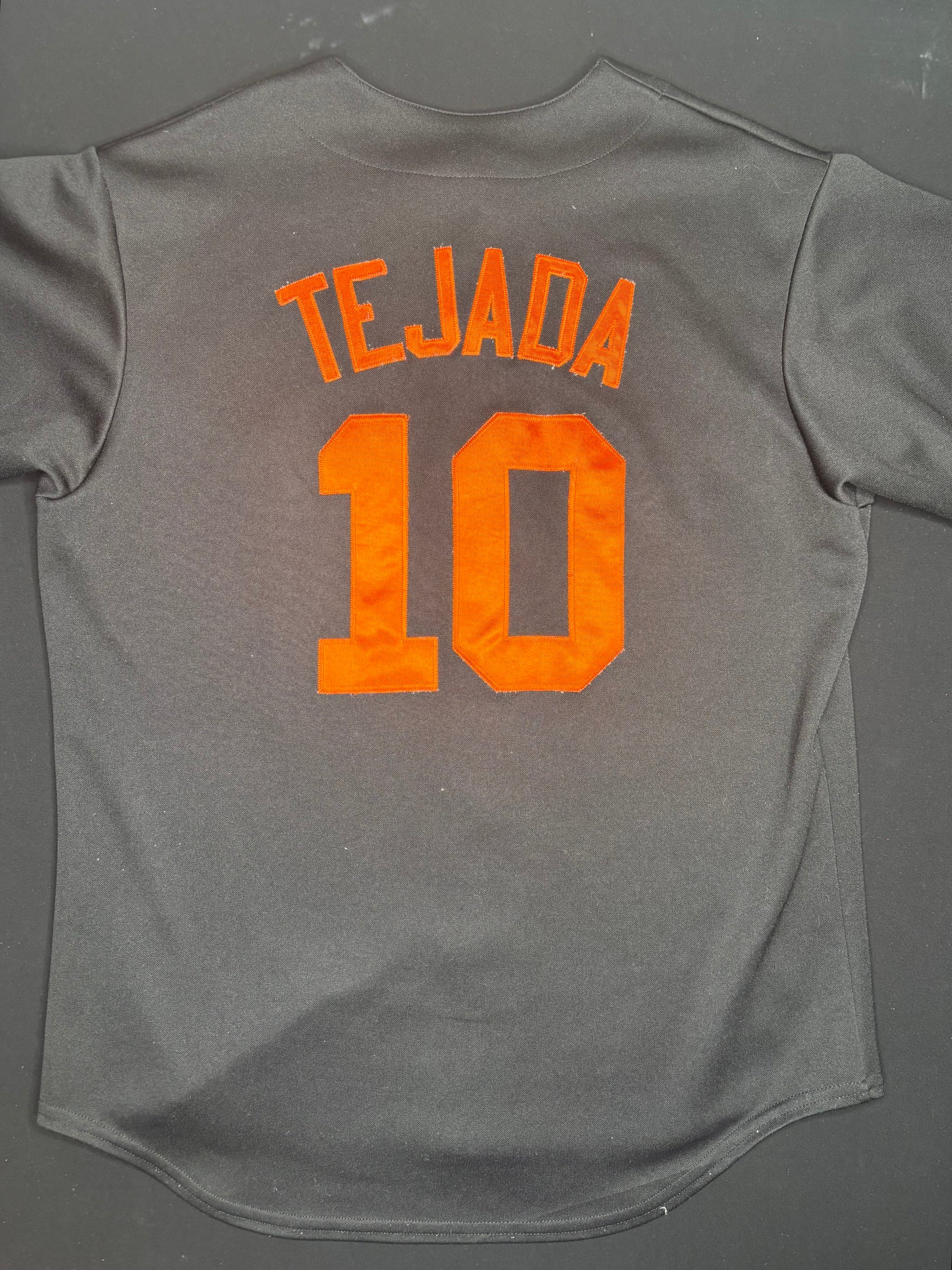 Baltimore Orioles Miguel Tejada Majestic Baseball Jersey Size: Large