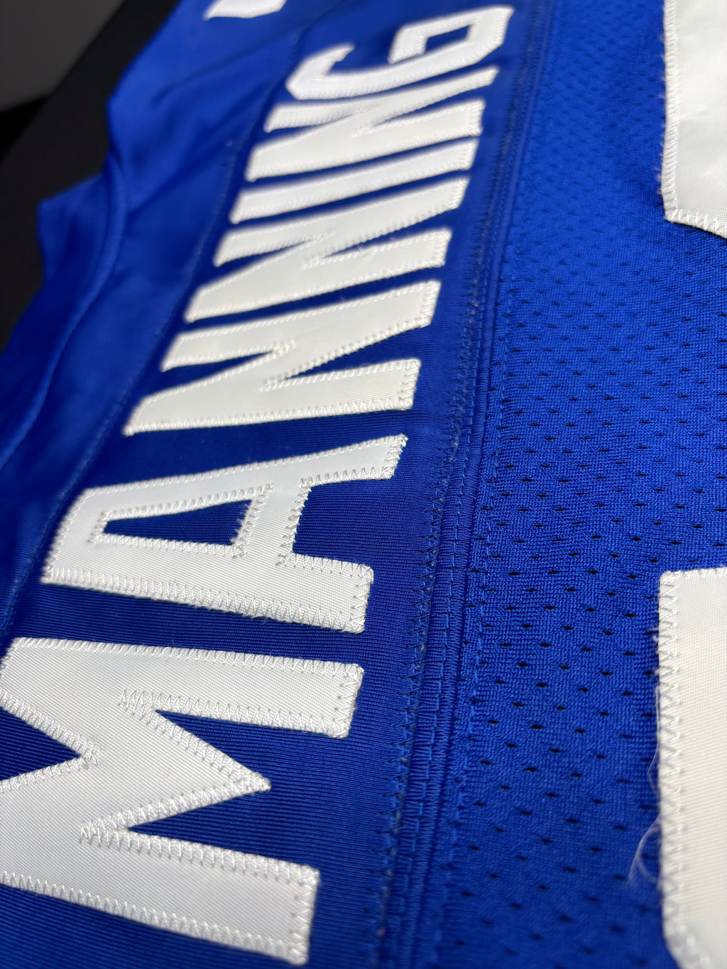 New York Giants Eli Manning Reebok Authentic Football Jersey Size: 48