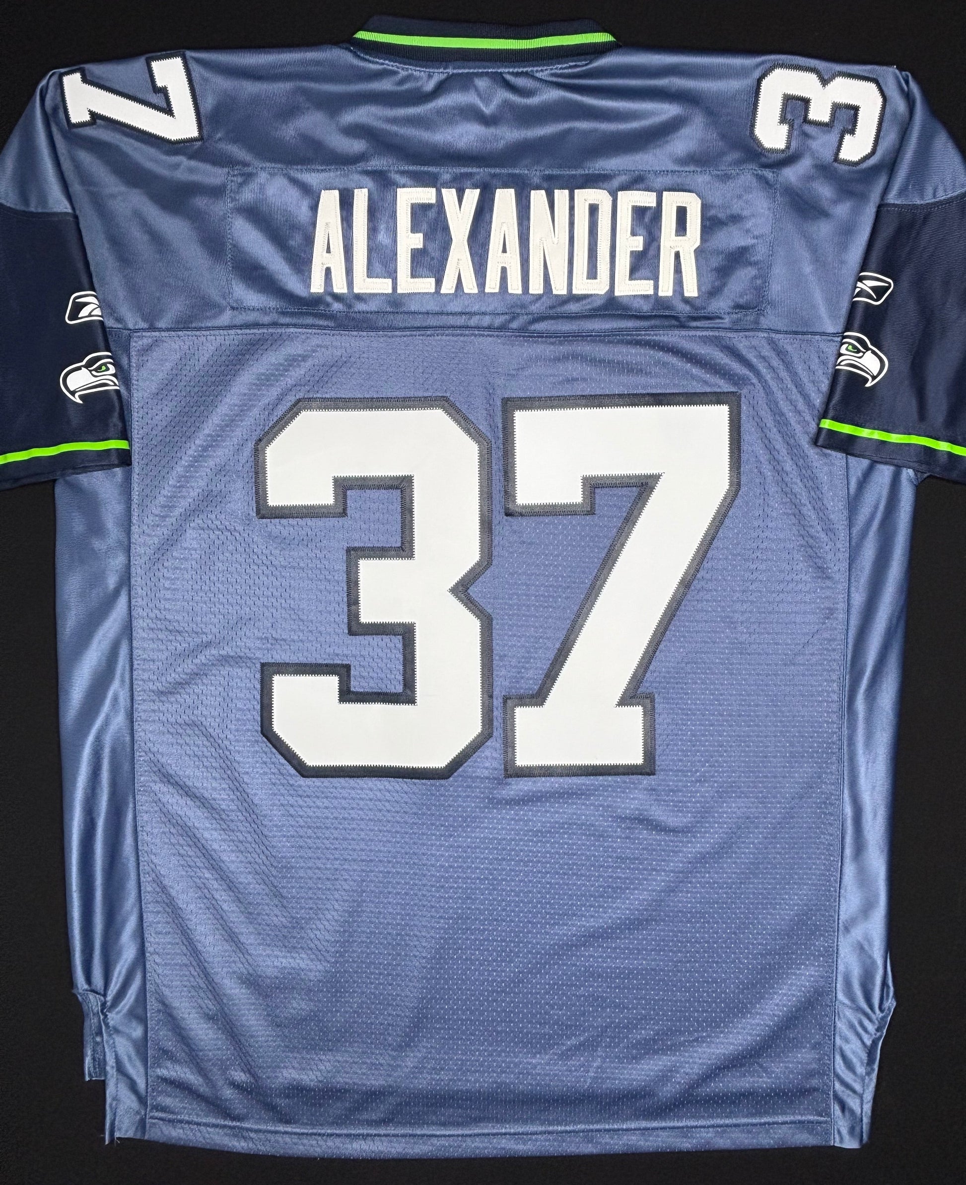 Seattle Seahawks Shaun Alexander Reebok Premiere Football Jersey Size: XL