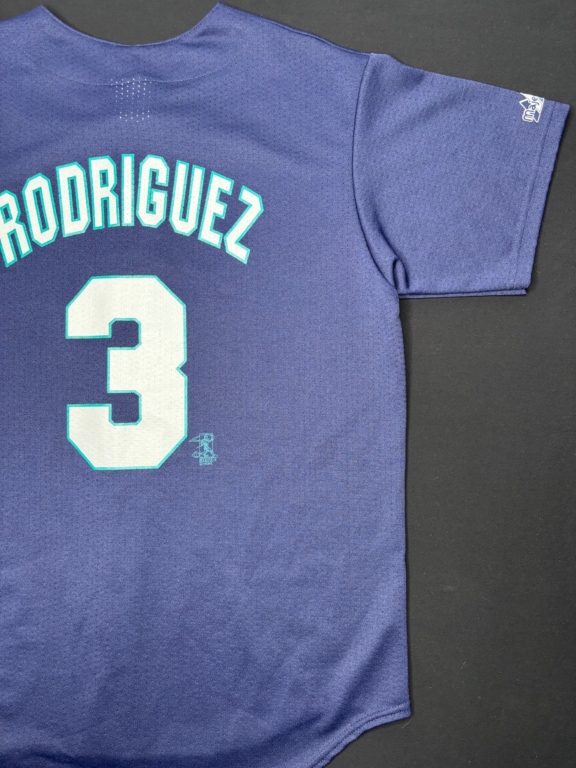 Seattle Mariners Alex Rodriguez Majestic Baseball Jersey Size: Large
