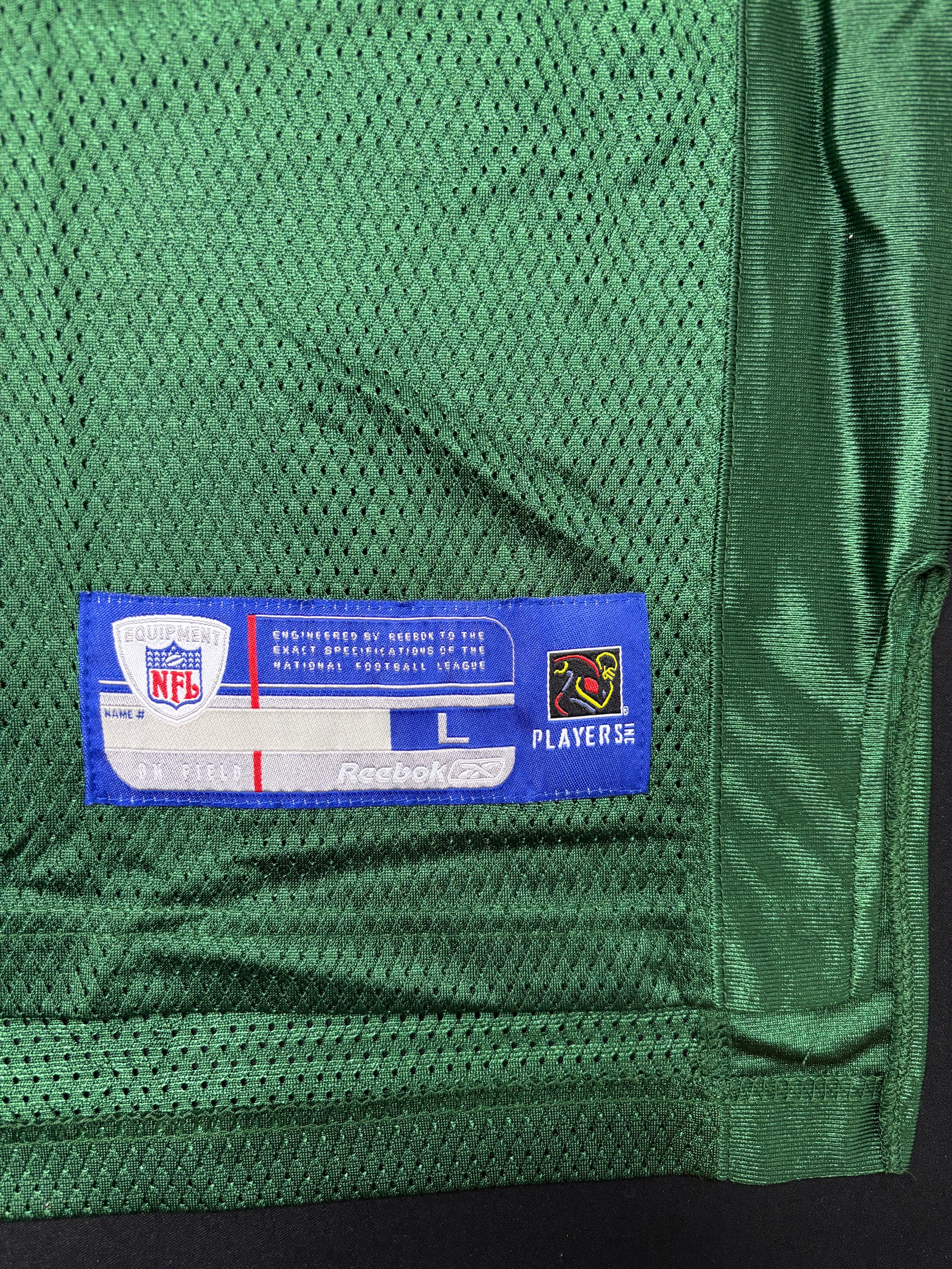 Green Bay Packers AJ Hawk Reebok Football Jersey Size: Large