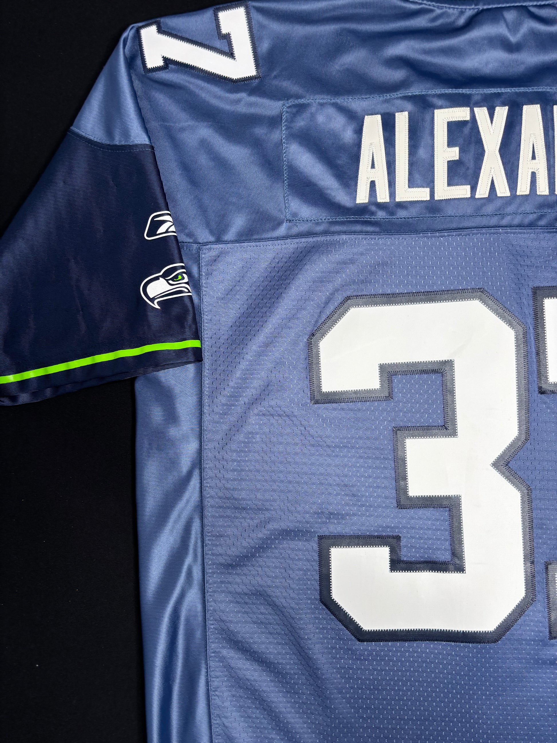 Seattle Seahawks Shaun Alexander Reebok Premiere Football Jersey Size: XL