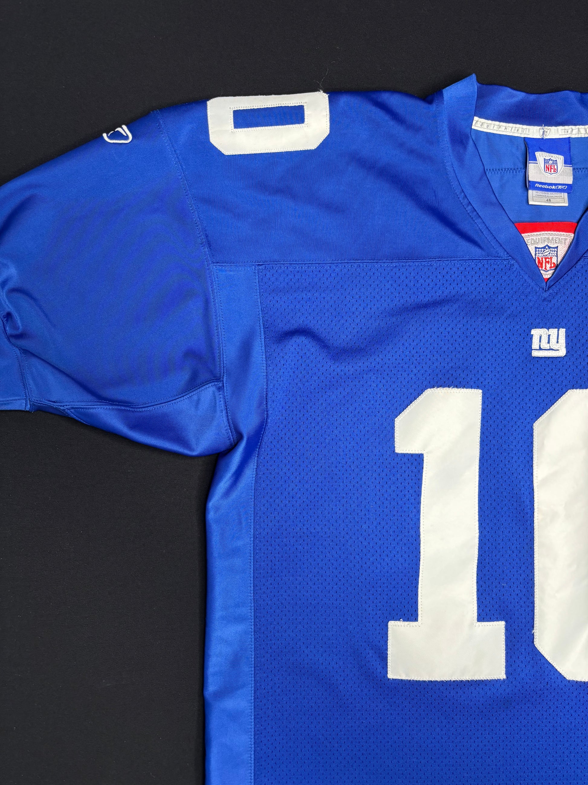 New York Giants Eli Manning Reebok Authentic Football Jersey Size: 48