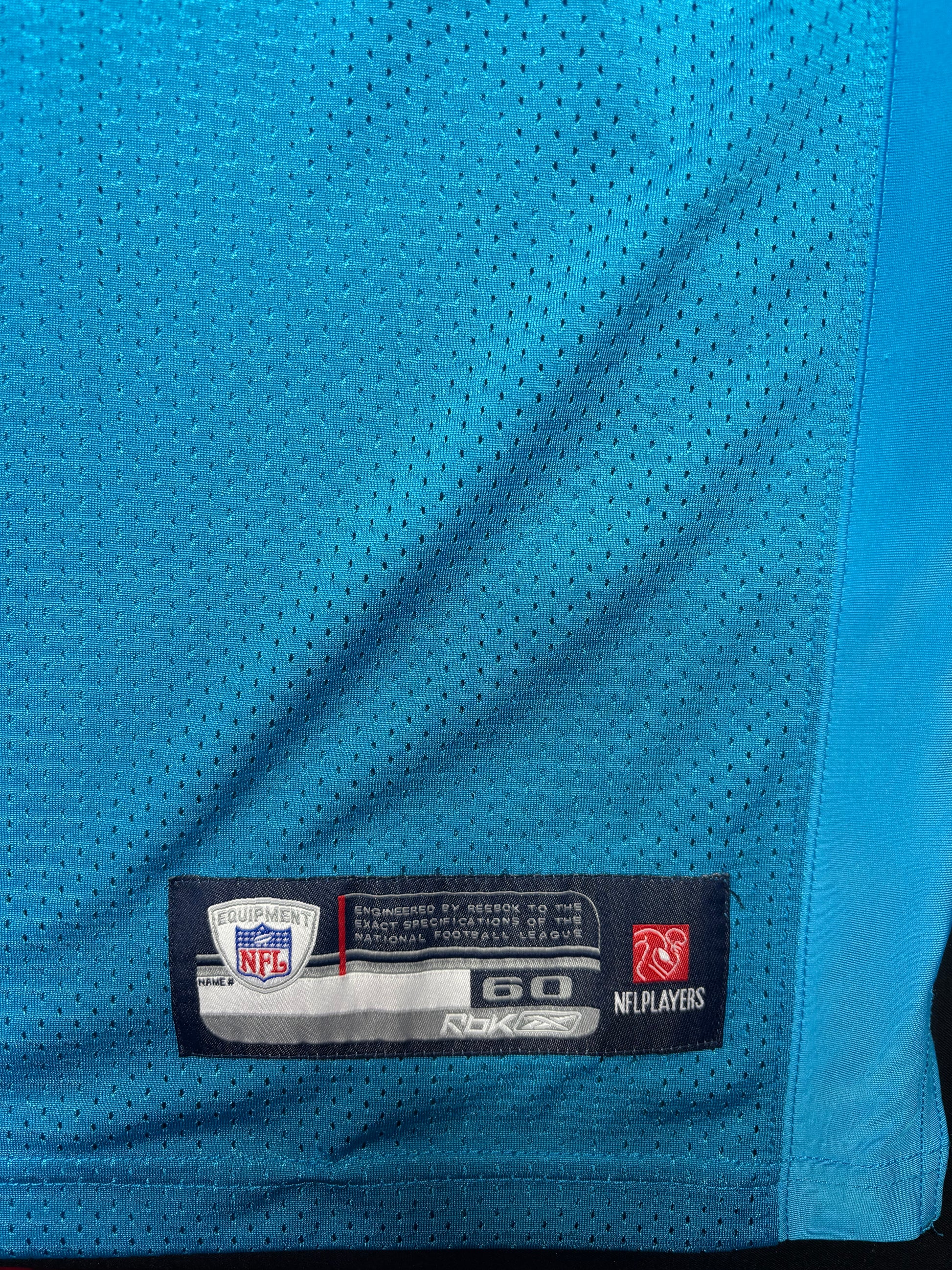 Carolina Panthers Steve Smith Authentic Reebok Football Jersey Size: 60