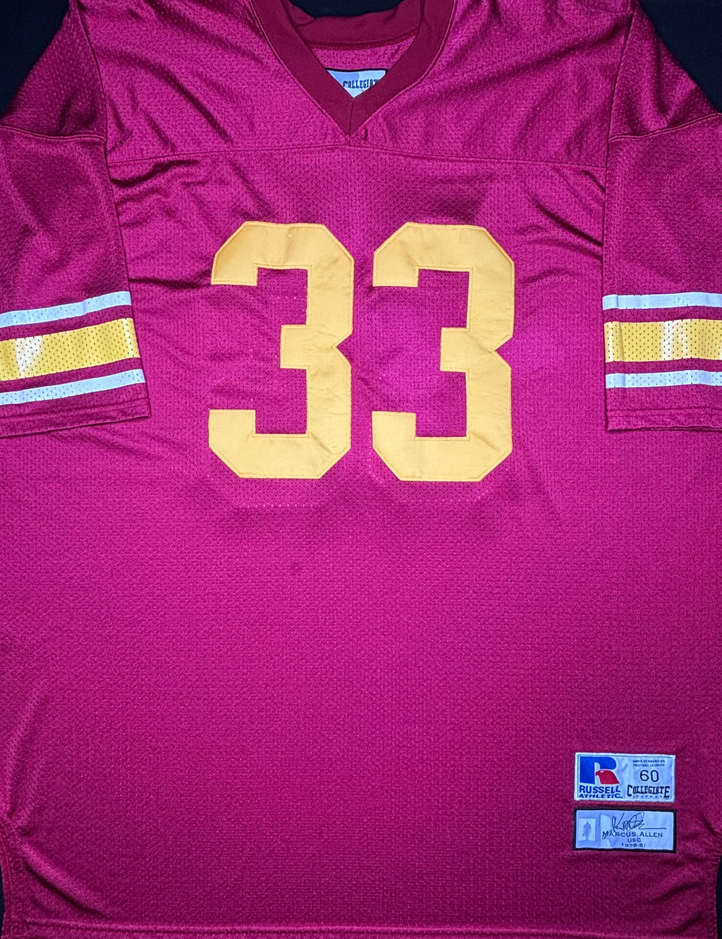 USC Trojans Marcus Allen Russell Athletic Football Jersey Size: 60