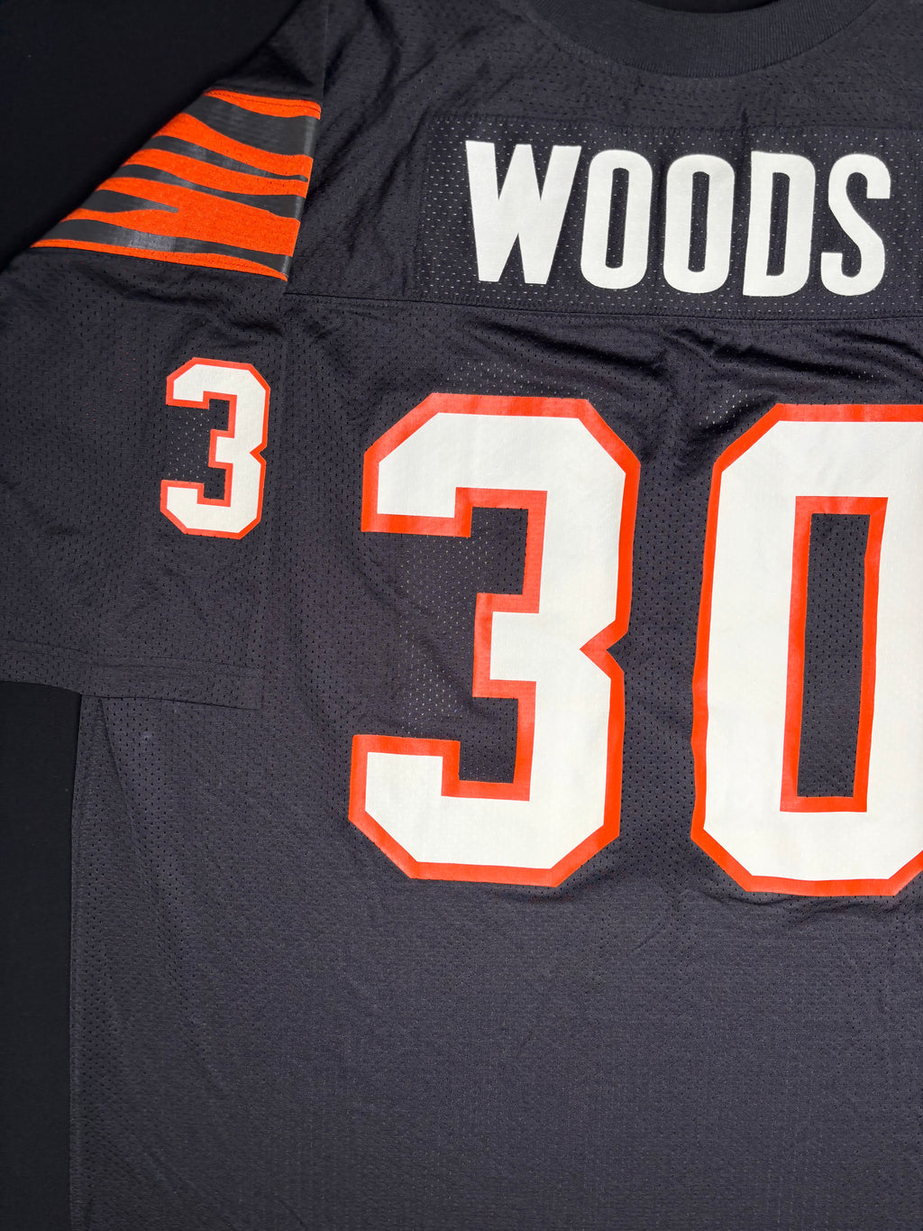 Cincinnati Bengals Icky Woods 1988 Mitchell & Ness Authentic Football Jersey Size: 60