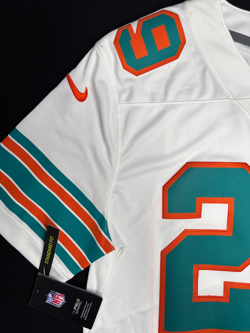 NWT Miami Dolphins Minkah Fitzpatrick Nike Game Football Jersey Size: Large