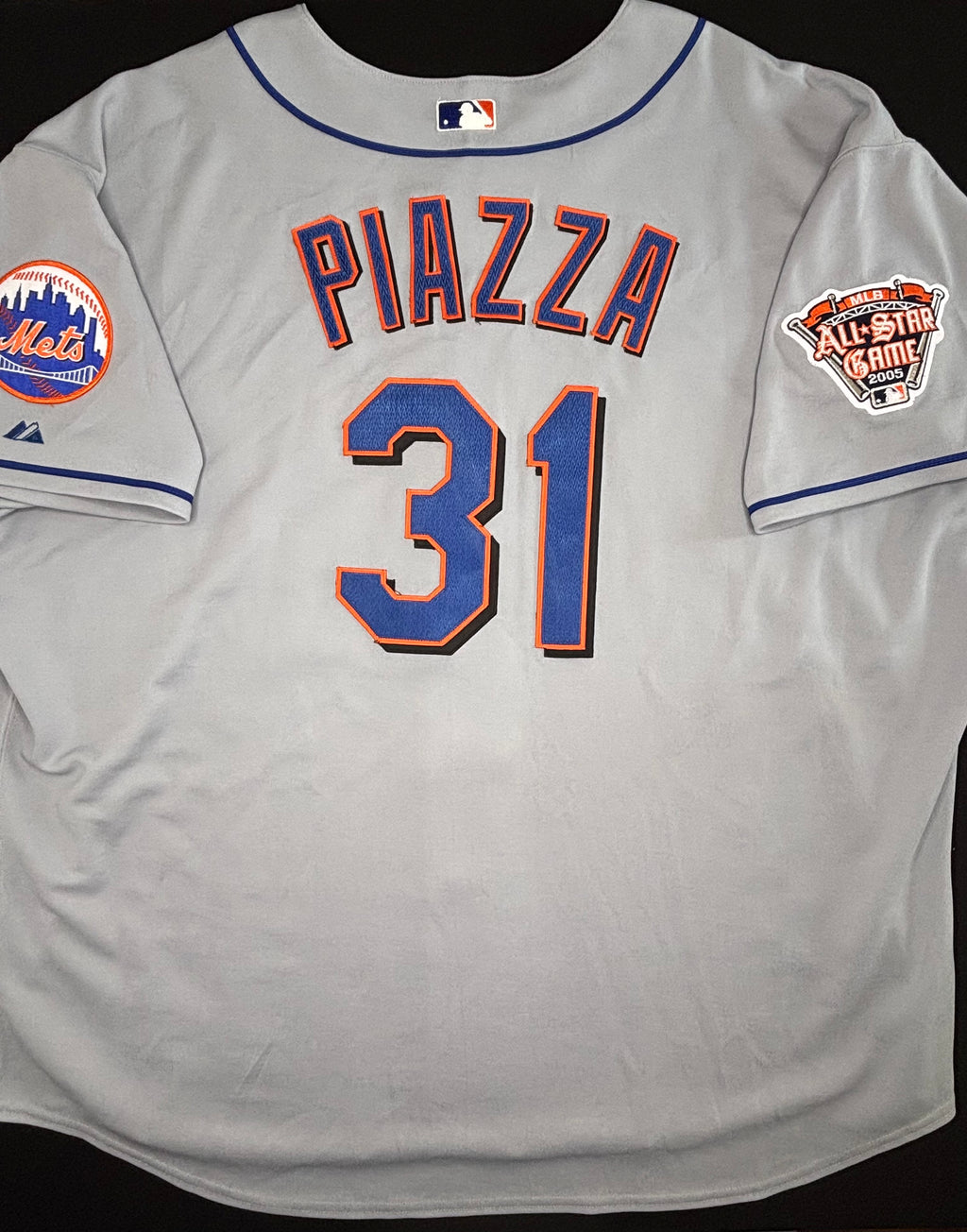 New York Mets Mike Piazza 2005 All Star Authentic Majestic Baseball Jersey Size: 60