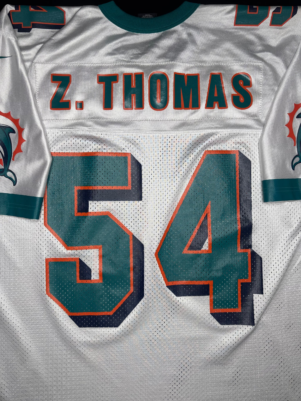 Miami Dolphins Zach Thomas Nike Football Jersey Size: XL